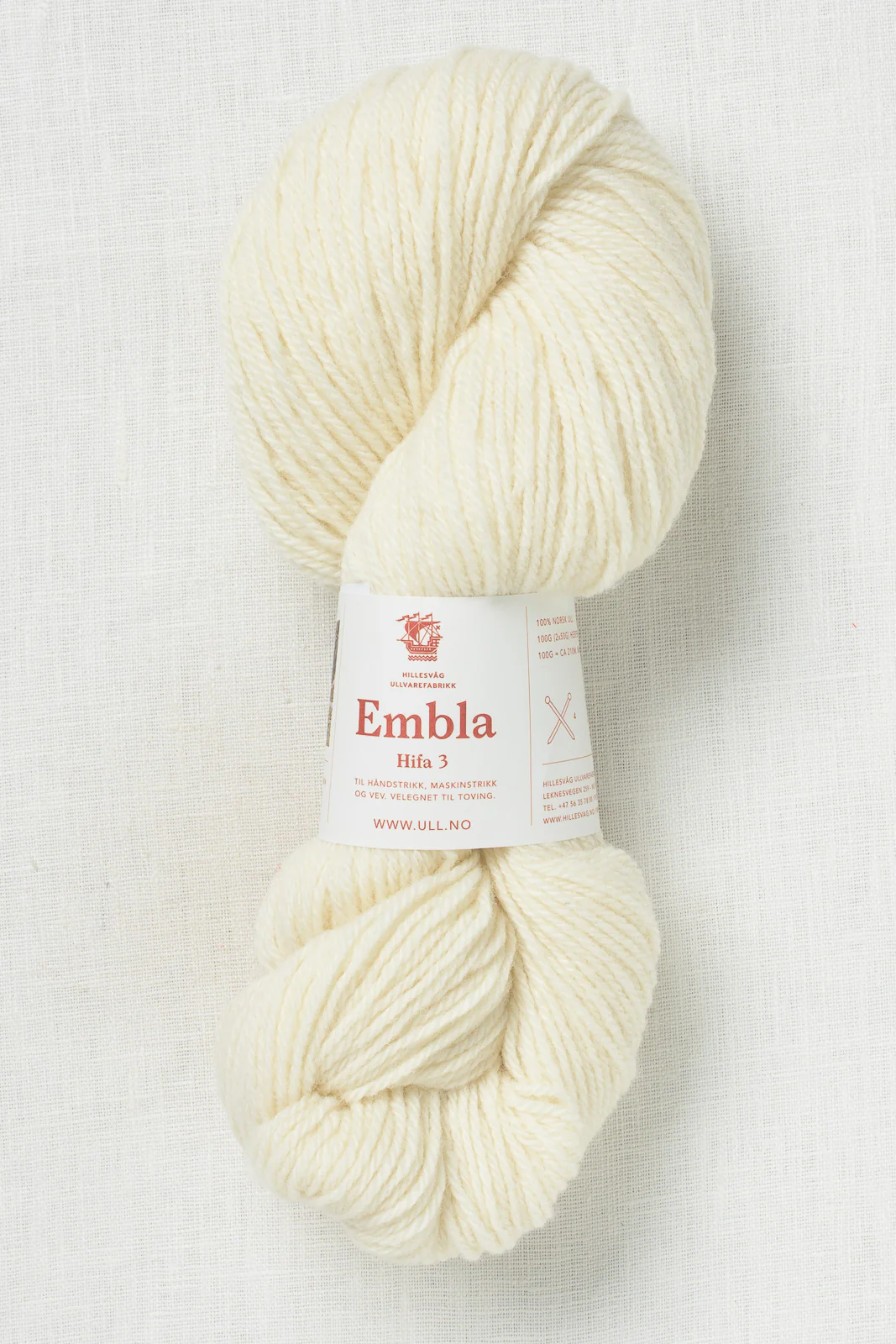 Hillesvåg Embla 6047 Half Bleached White (Limited Edition)