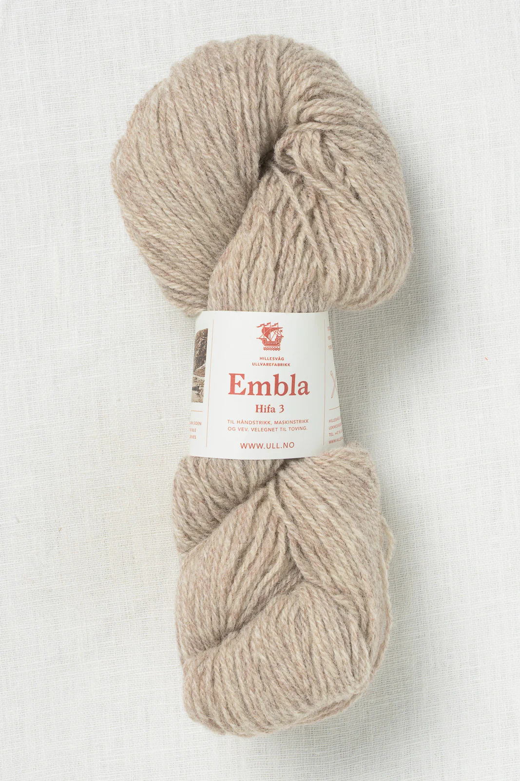 Hillesvåg Embla 6058 Heathered Light Brown (Limited Edition)