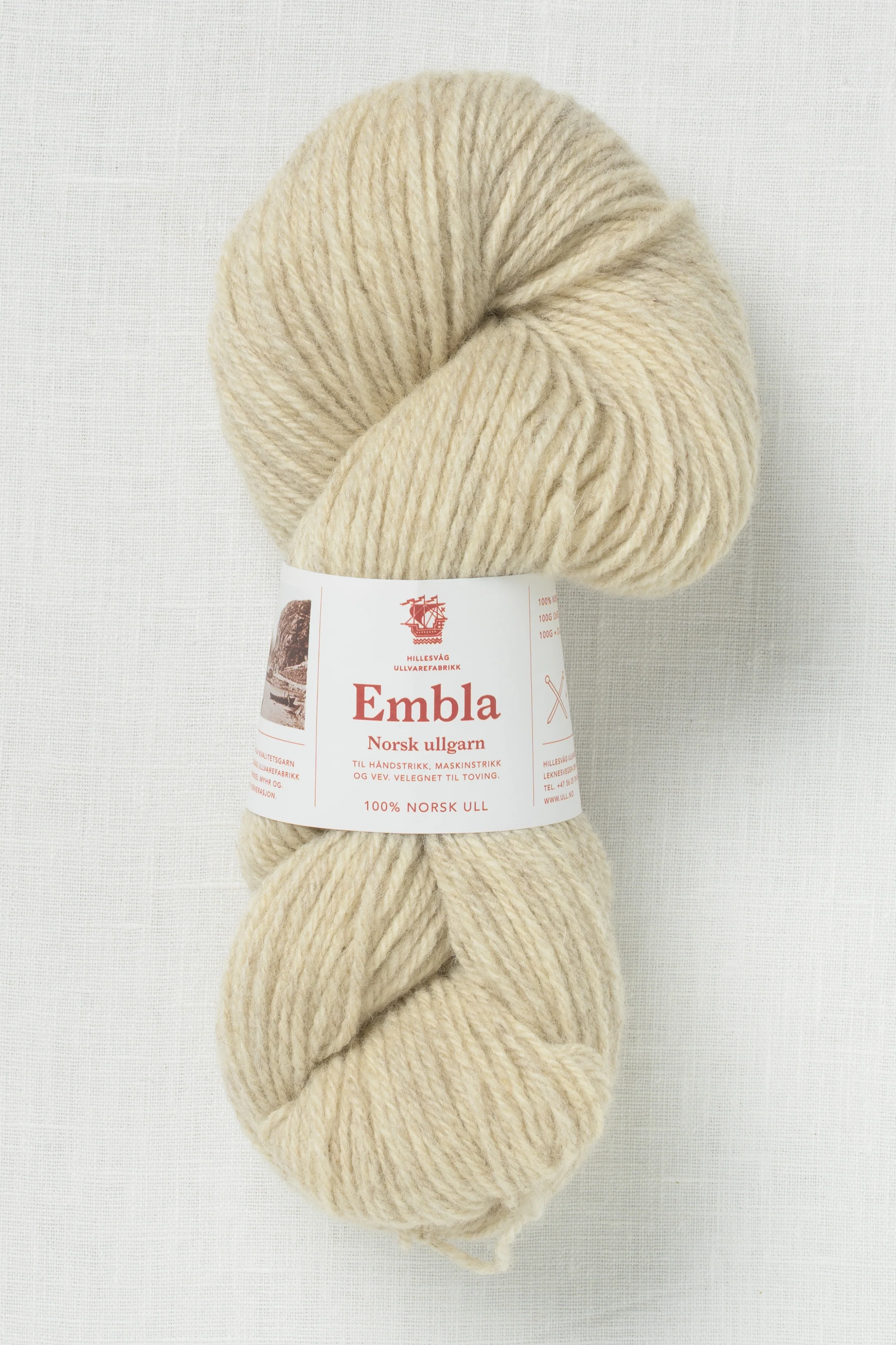 Hillesvåg Embla 6145 Heathered Light Beige (Limited Edition)