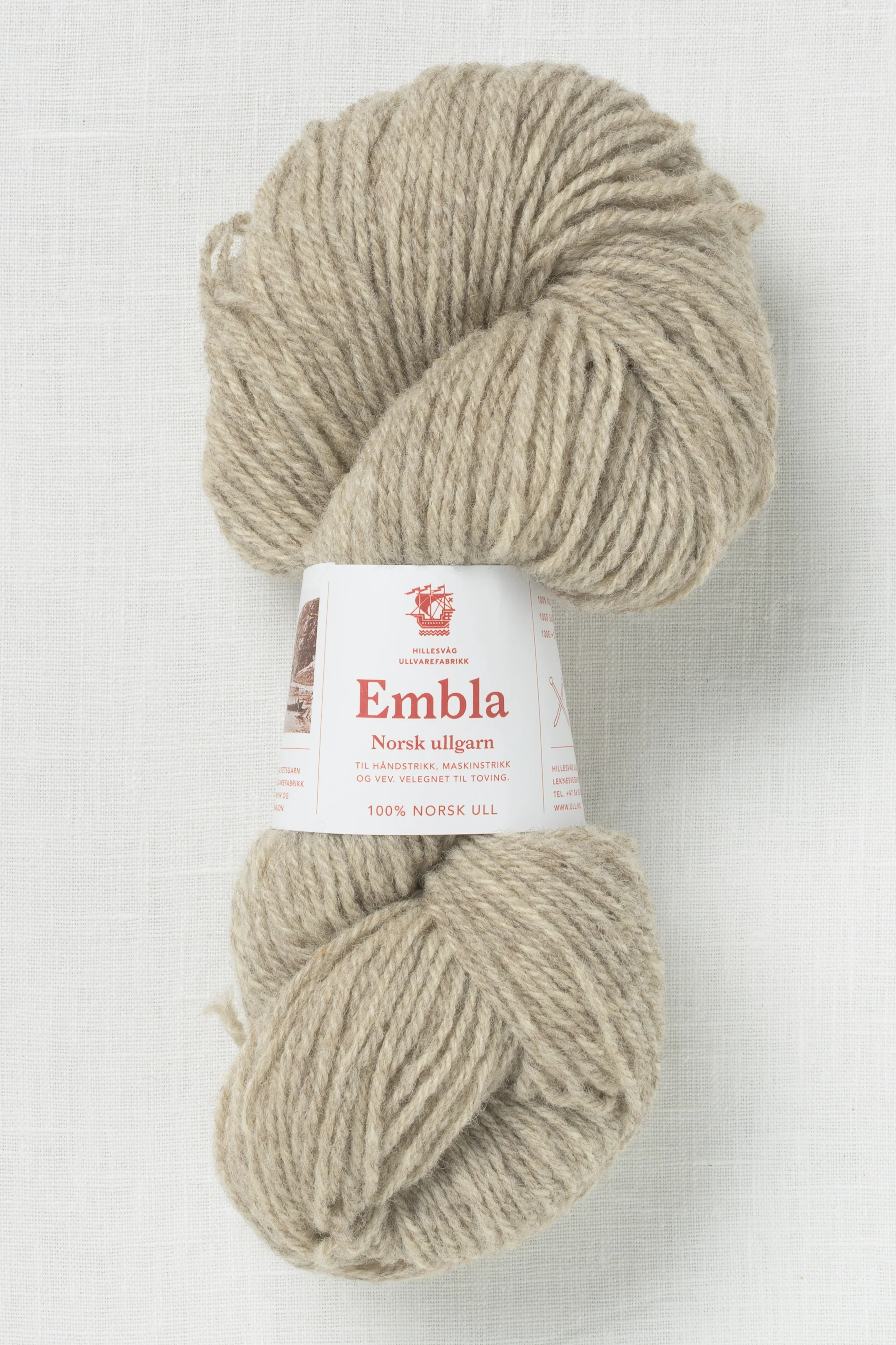 Hillesvåg Embla 6146 Heathered Light Brown (Limited Edition)