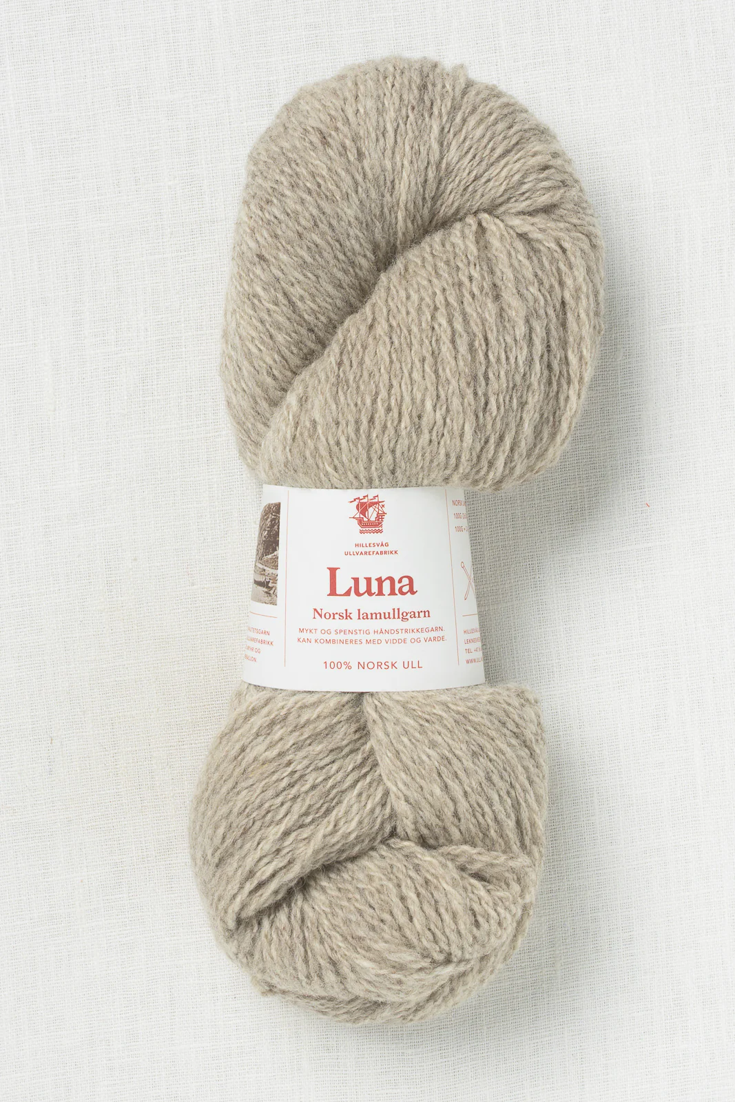 Hillesvåg Luna 450 Heathered Light Brown