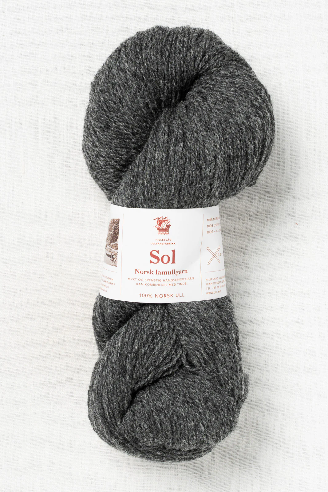 Hillesvåg Sol 453 Light Charcoal Grey