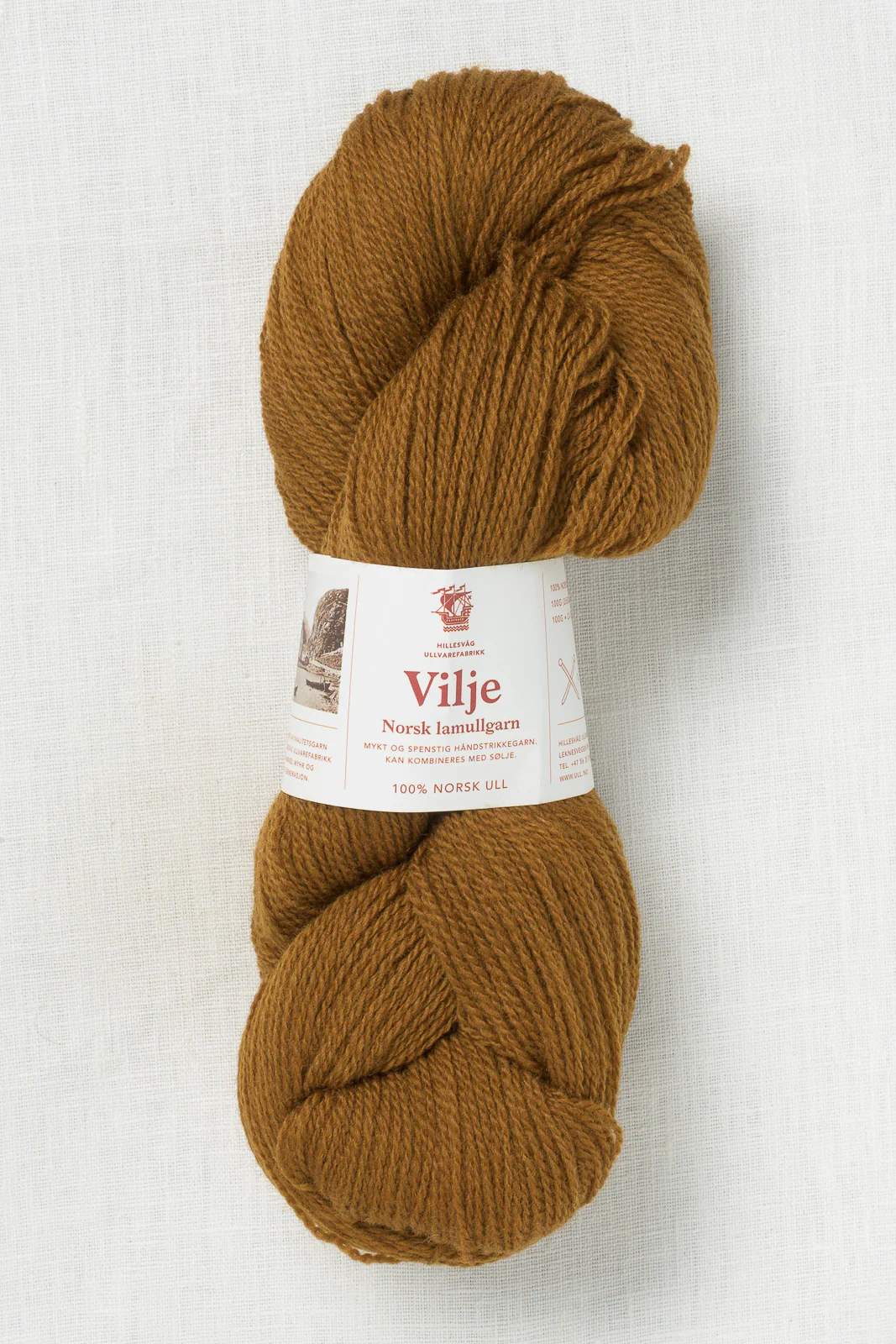 Hillesvåg Vilje 440 Ocher Brown