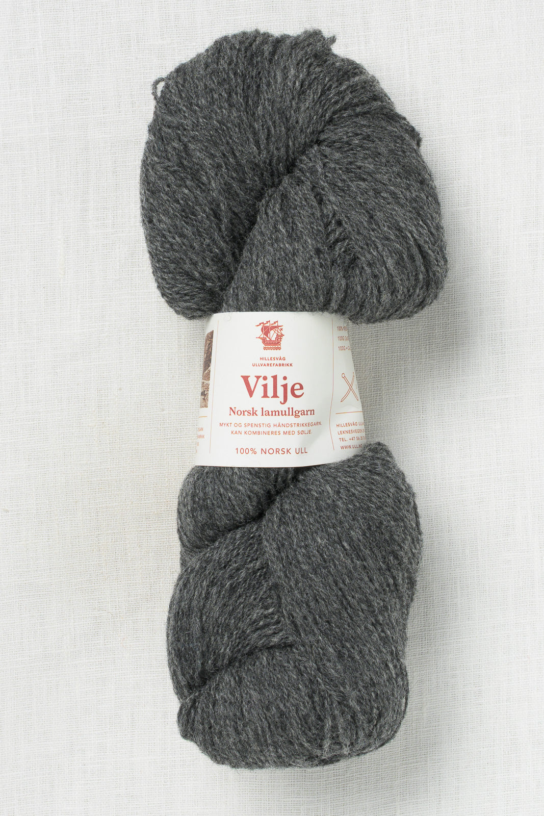 Hillesvåg Vilje 453 Light Charcoal Grey