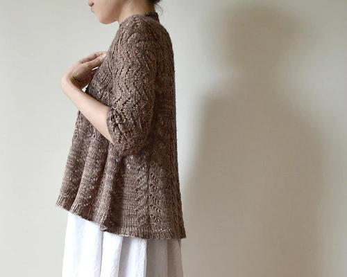 Hitofude Cardigan by Hiroko Fukatsu - Image 2