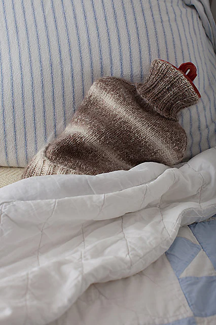 Hot Water Bottle Cozy by Churchmouse Yarns and Teas - Image 6