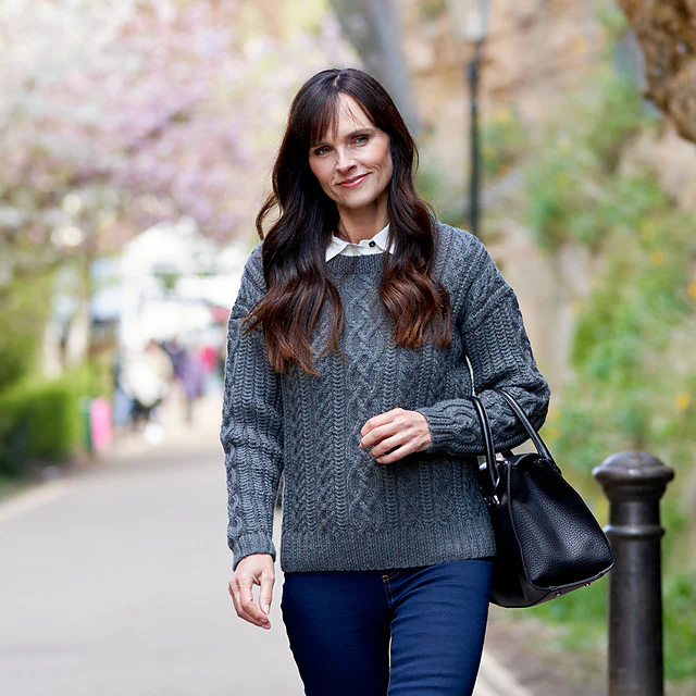 Ilkley Cabled Vest & Jumper by Sarah Hatton - Image 2