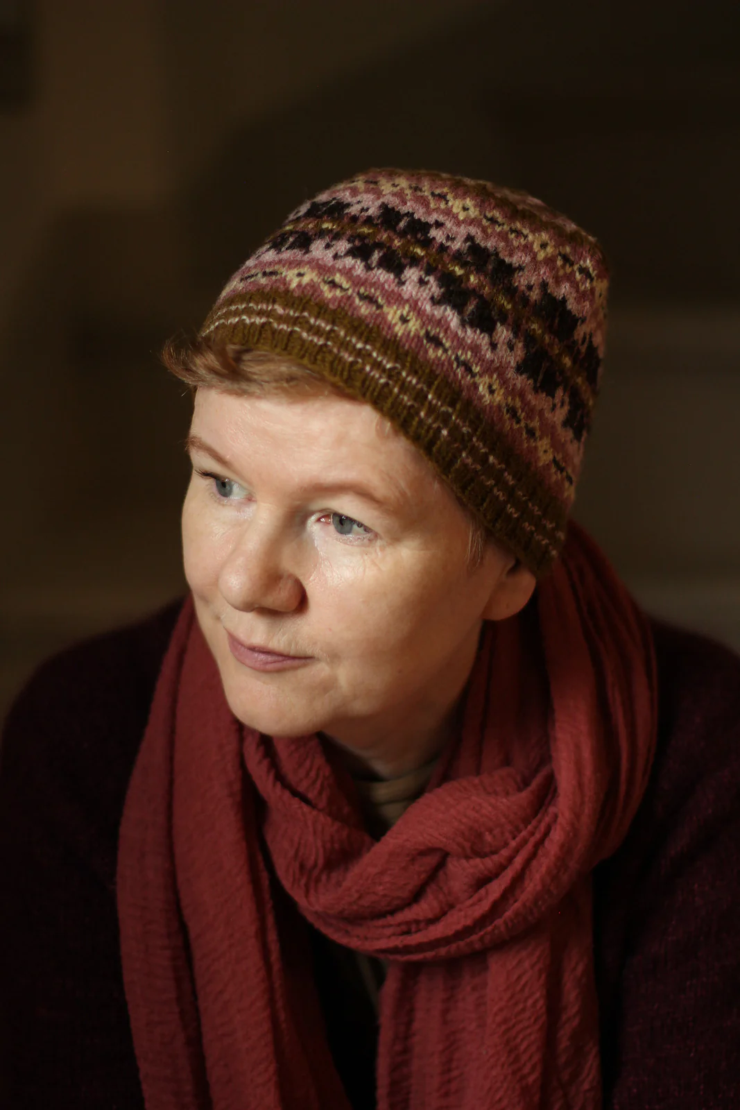 Jamieson's Yol Moorie Beret/Beanie Kit - Image 3