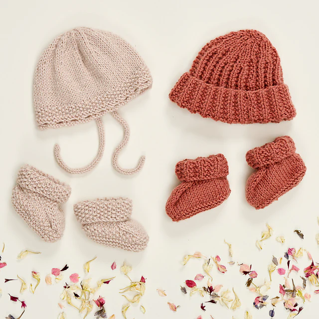 Jemima & Jeremy Hats & Booties by Sarah Hatton - Image 2