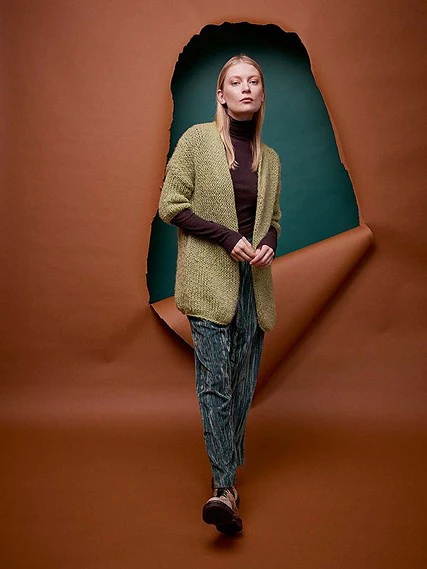 Jenna Jacket by LANGYARNS SWITZERLAND