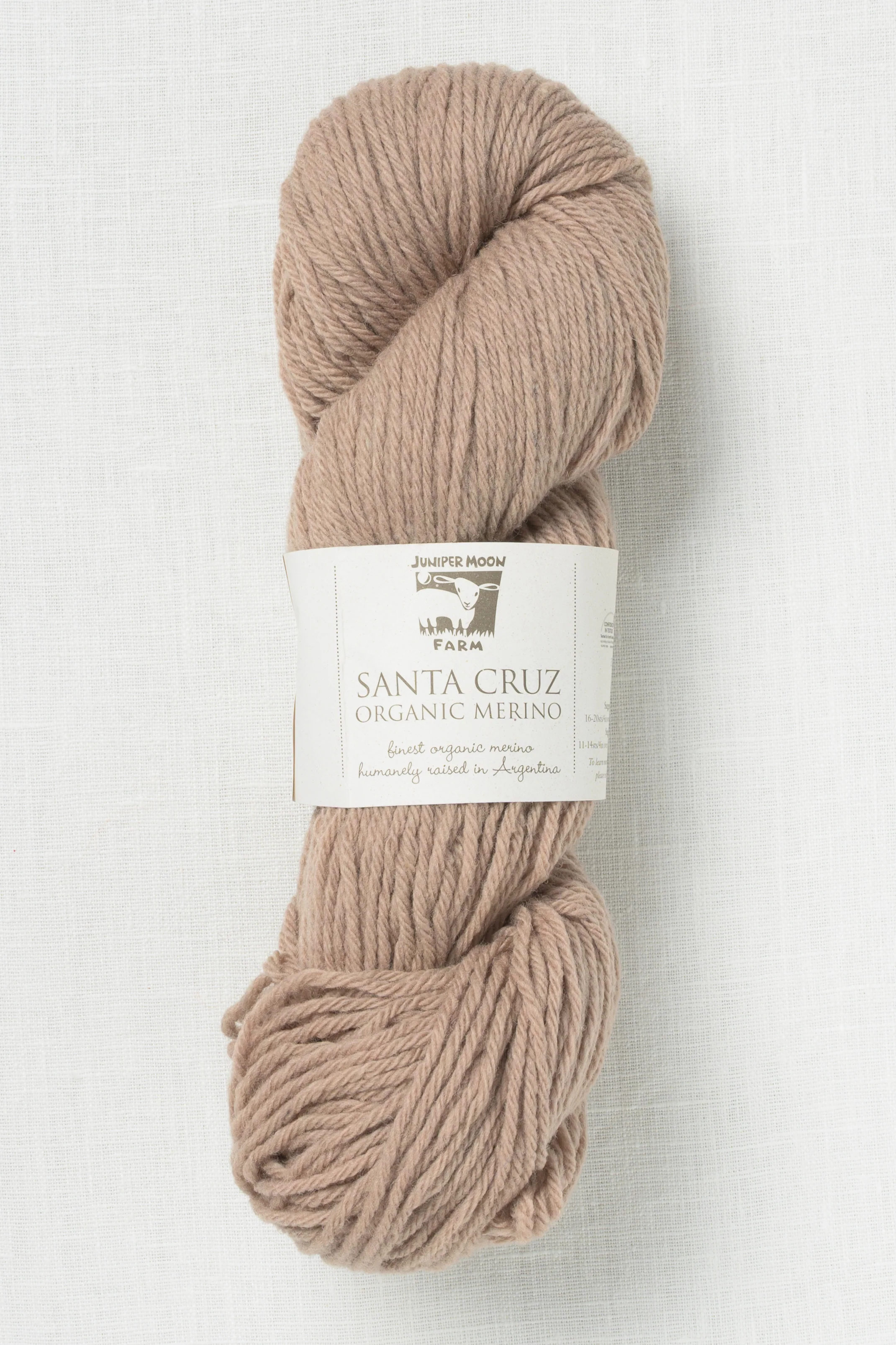 Juniper Moon Farm Santa Cruz Organic Merino 107 Driftwood