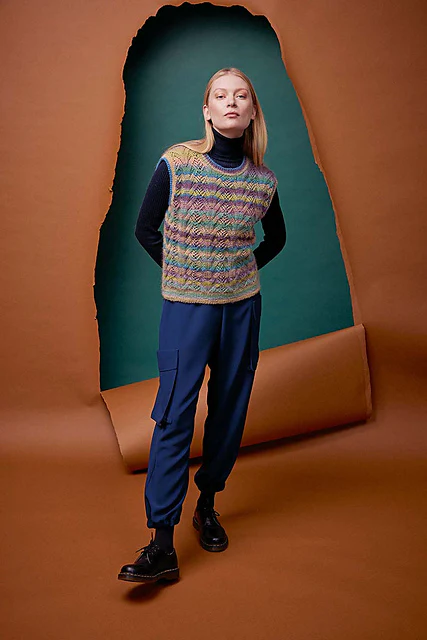 Kelsey Slipover by LANGYARNS SWITZERLAND - Image 2
