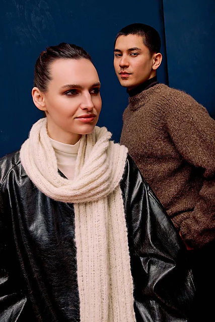 Kerry Scarf by LANGYARNS SWITZERLAND - Image 2