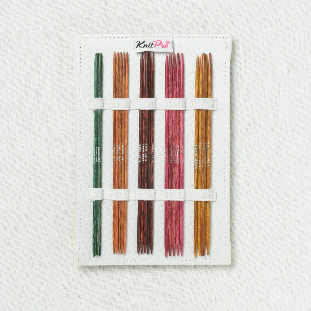 KnitPro Dreamz Deluxe Double Pointed Needle Set 6" - Image 3