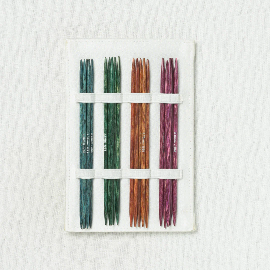 KnitPro Dreamz Deluxe Double Pointed Needle Set 6" - Image 4
