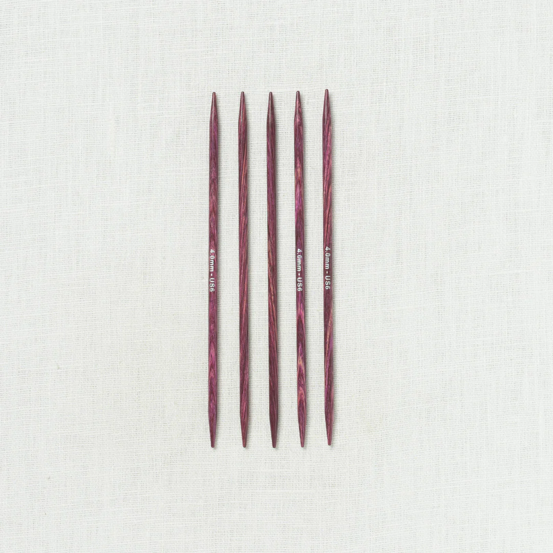 KnitPro Dreamz Deluxe Double Pointed Needle Set 6" - Image 5