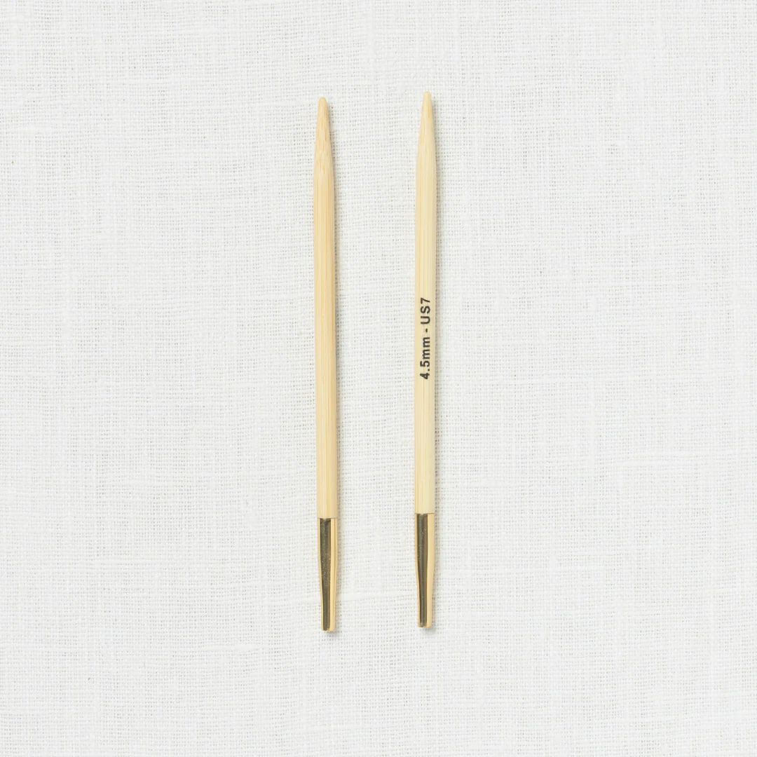KnitPro (Knitter's Pride) Japanese Bamboo Interchangeable Needles 5"
