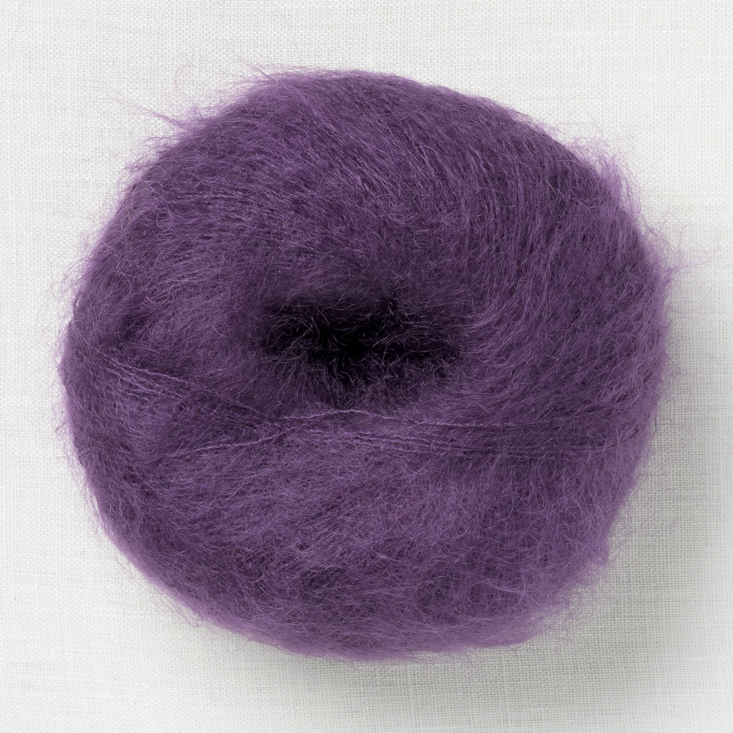 Knitting for Olive Soft Silk Mohair Plum