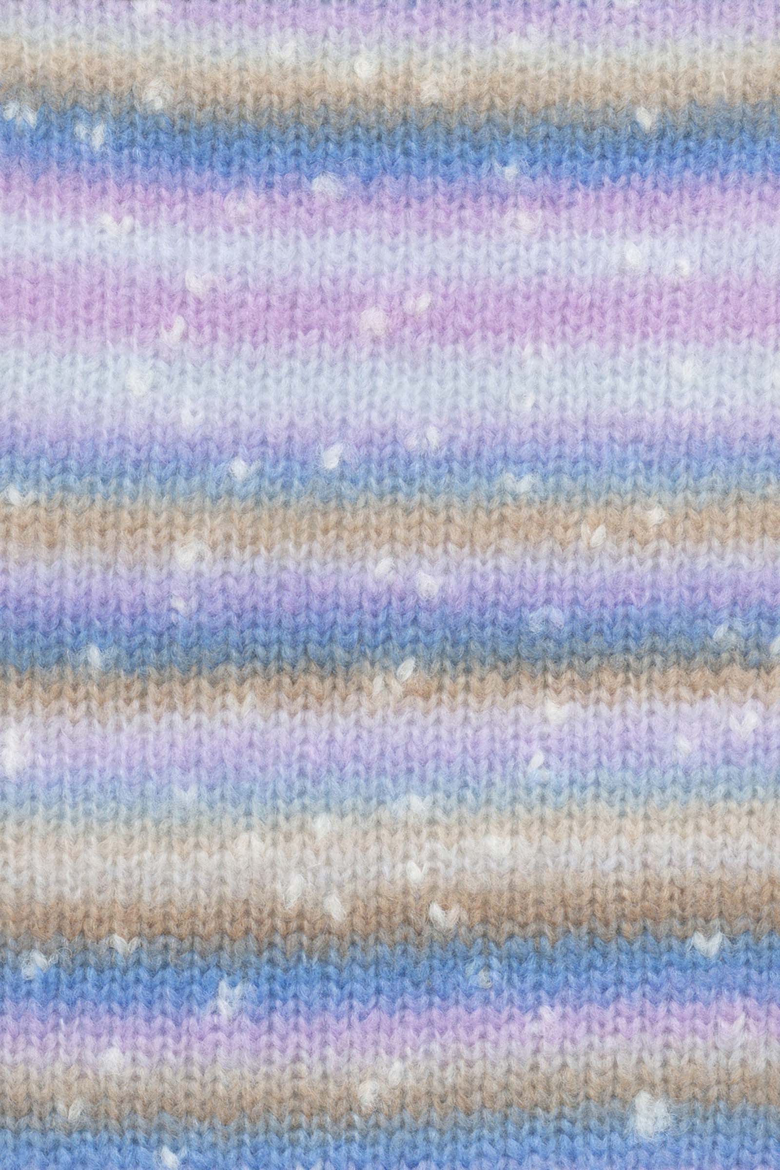Lang Yarns Cloud Tweed 10 Azure Purple Camel - Image 2