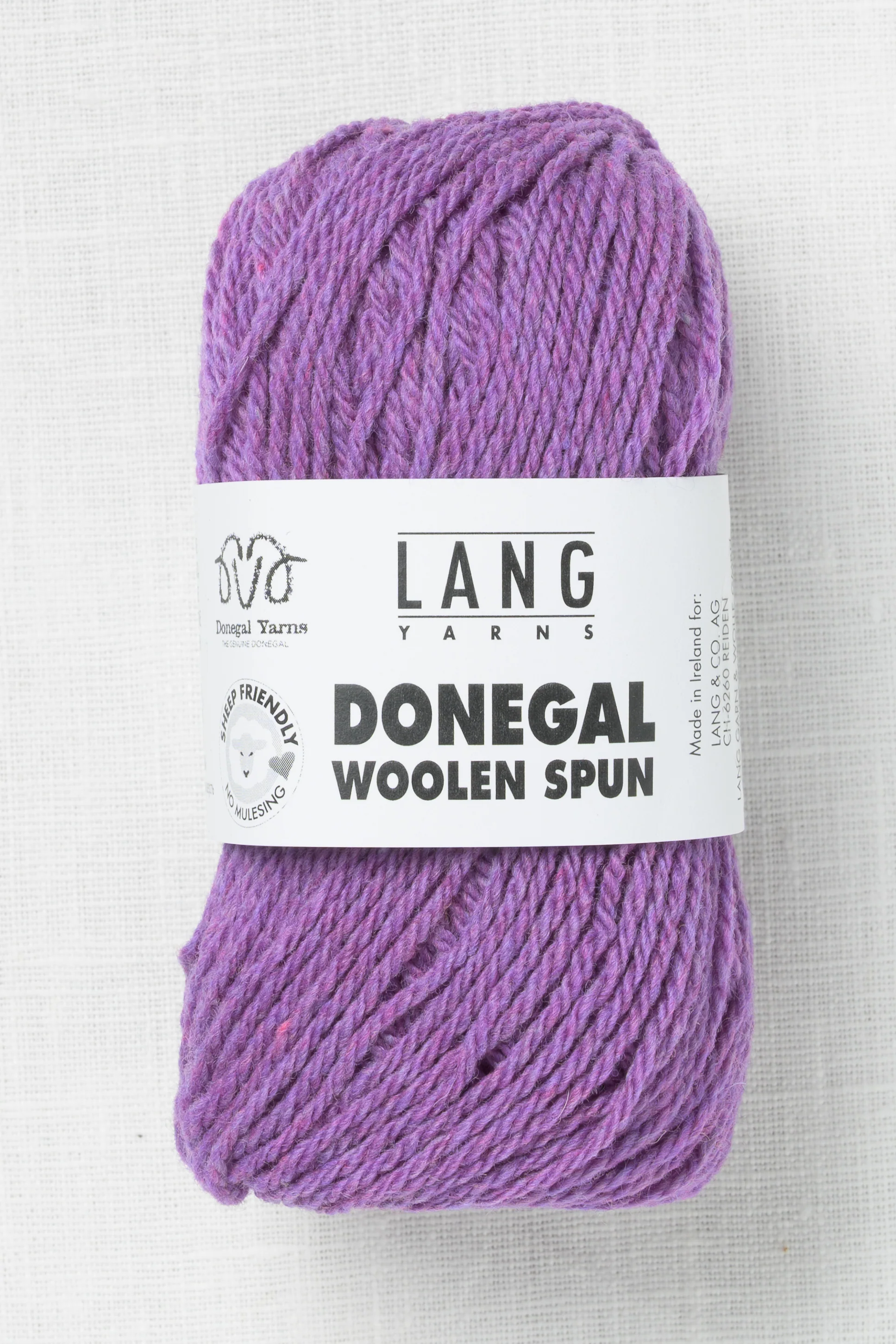 Lang Yarns Donegal Woolen Spun 46 Purple
