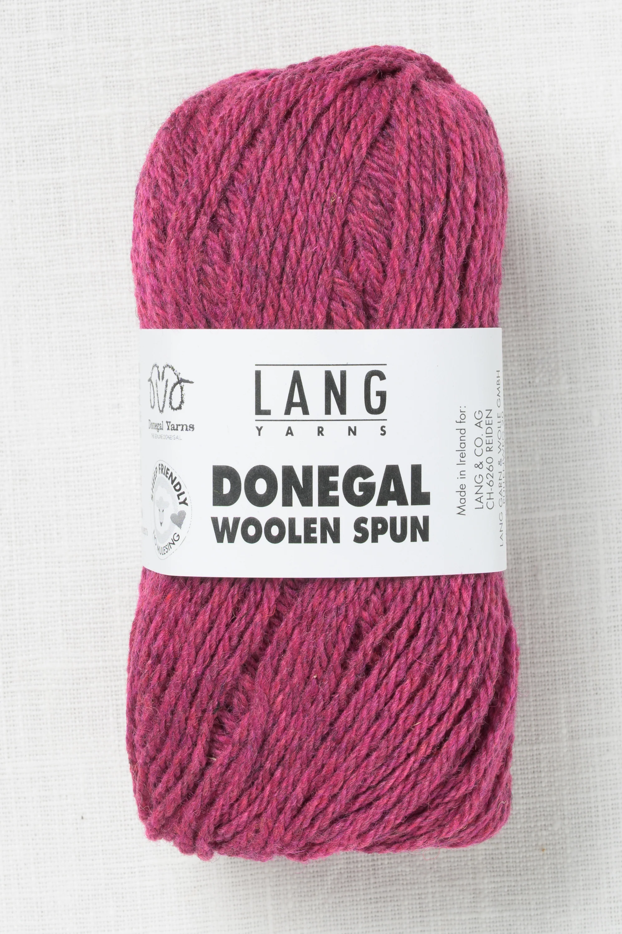 Lang Yarns Donegal Woolen Spun 66 Berry