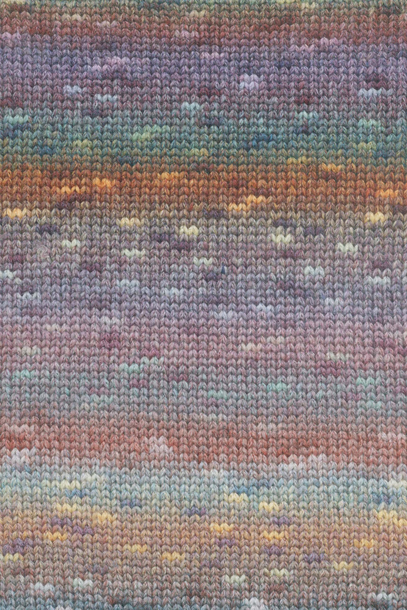 Lang Yarns Magnolia 11 Violet Orange Turquoise - Image 2