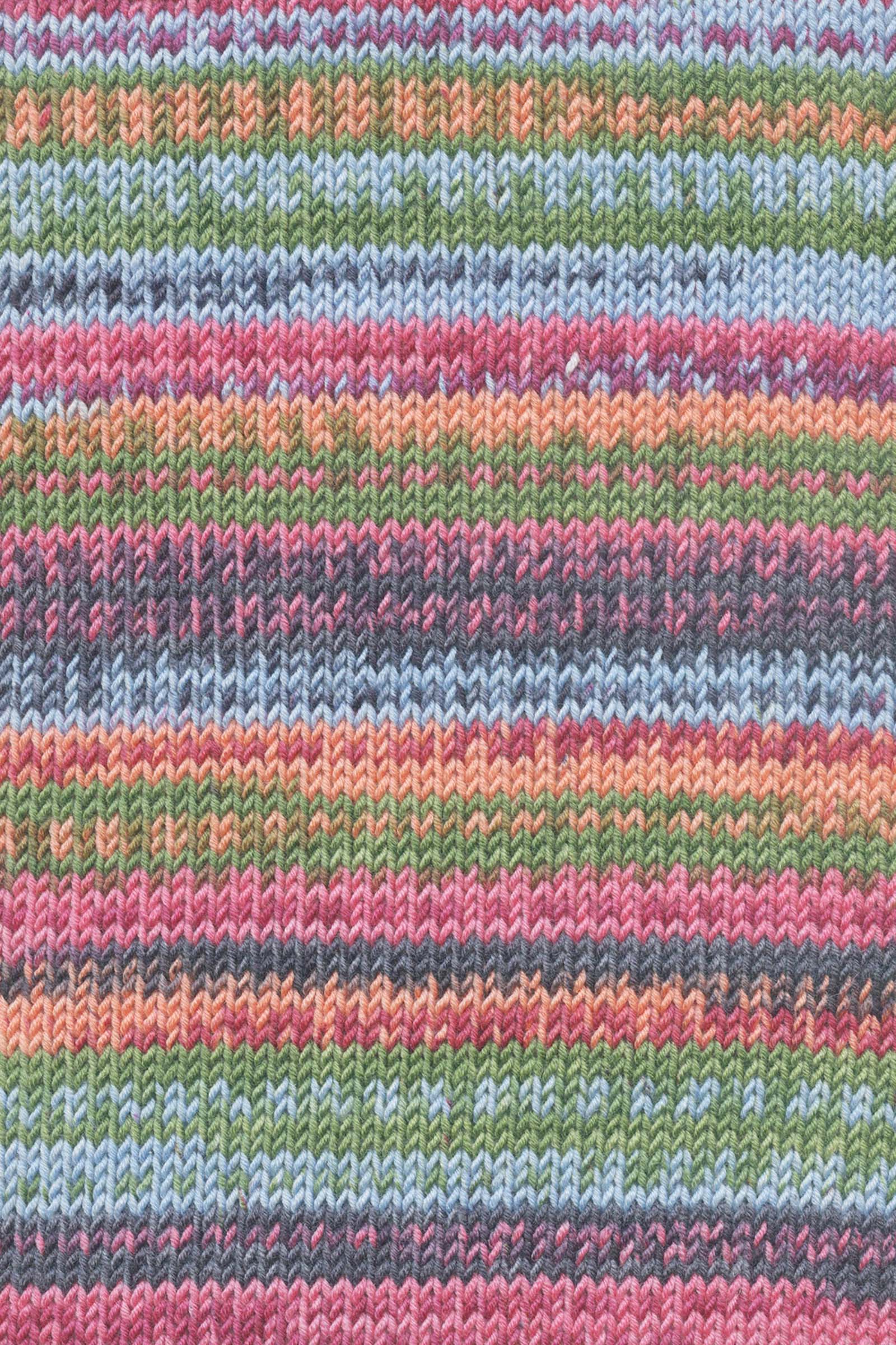 Lang Yarns Merino 120 Color 3 Green Pink Blue Grey - Image 2