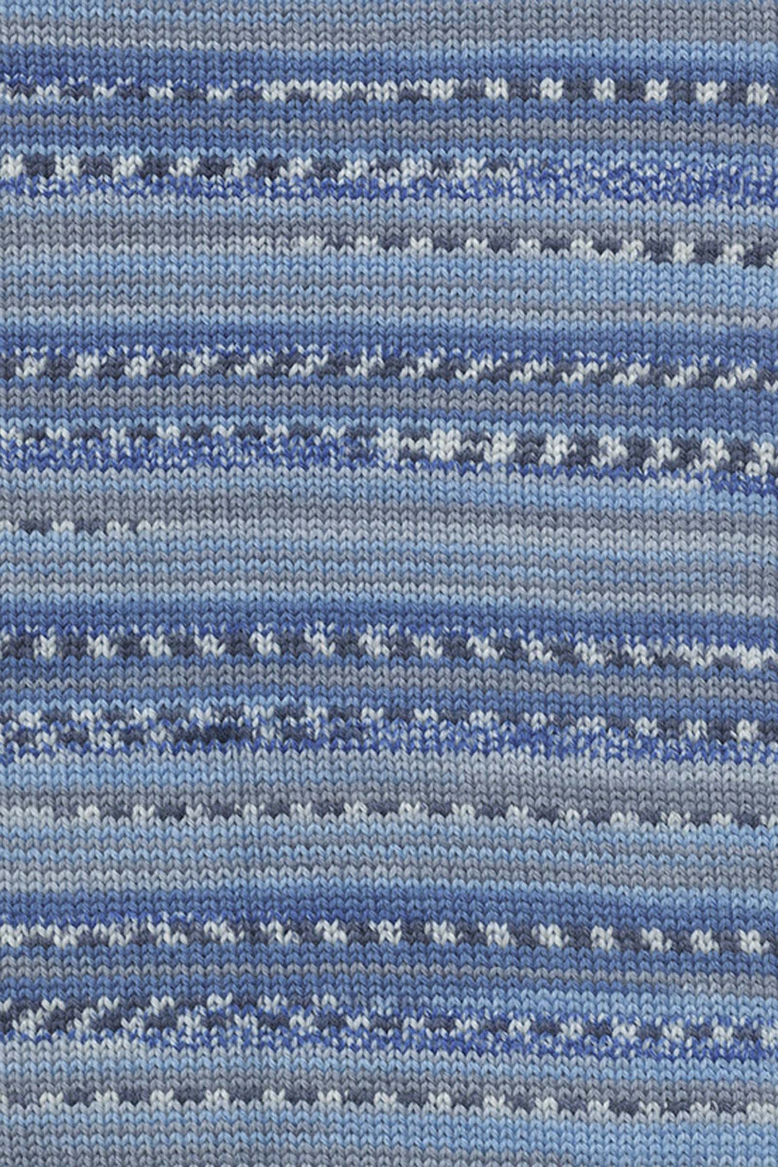 Lang Yarns Merino 200 Bebe Color 333 Blue Grey Colorwork Print (Final Few) - Image 2
