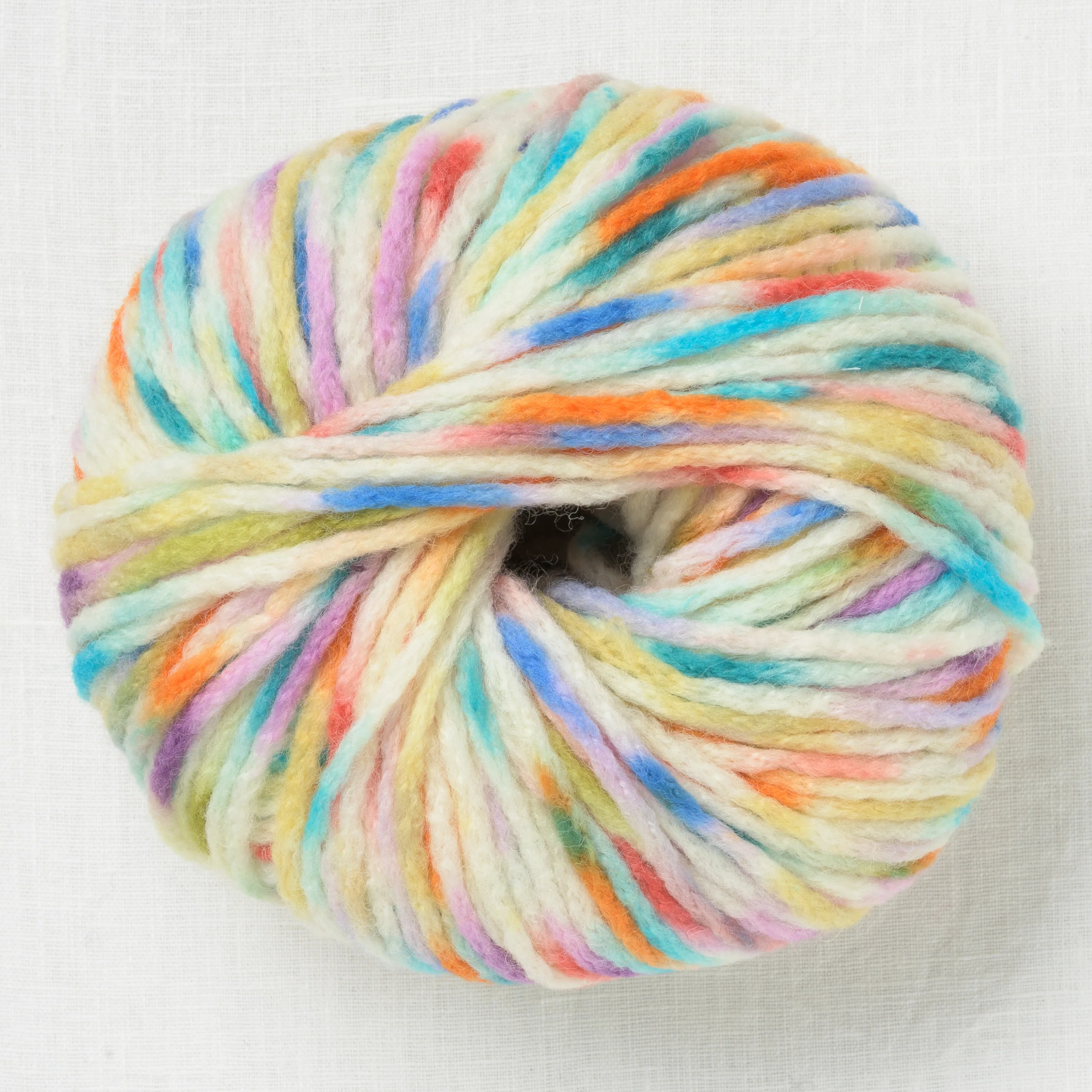 Lang Yarns Mosaic 1 Turquoise Berry Orange Green