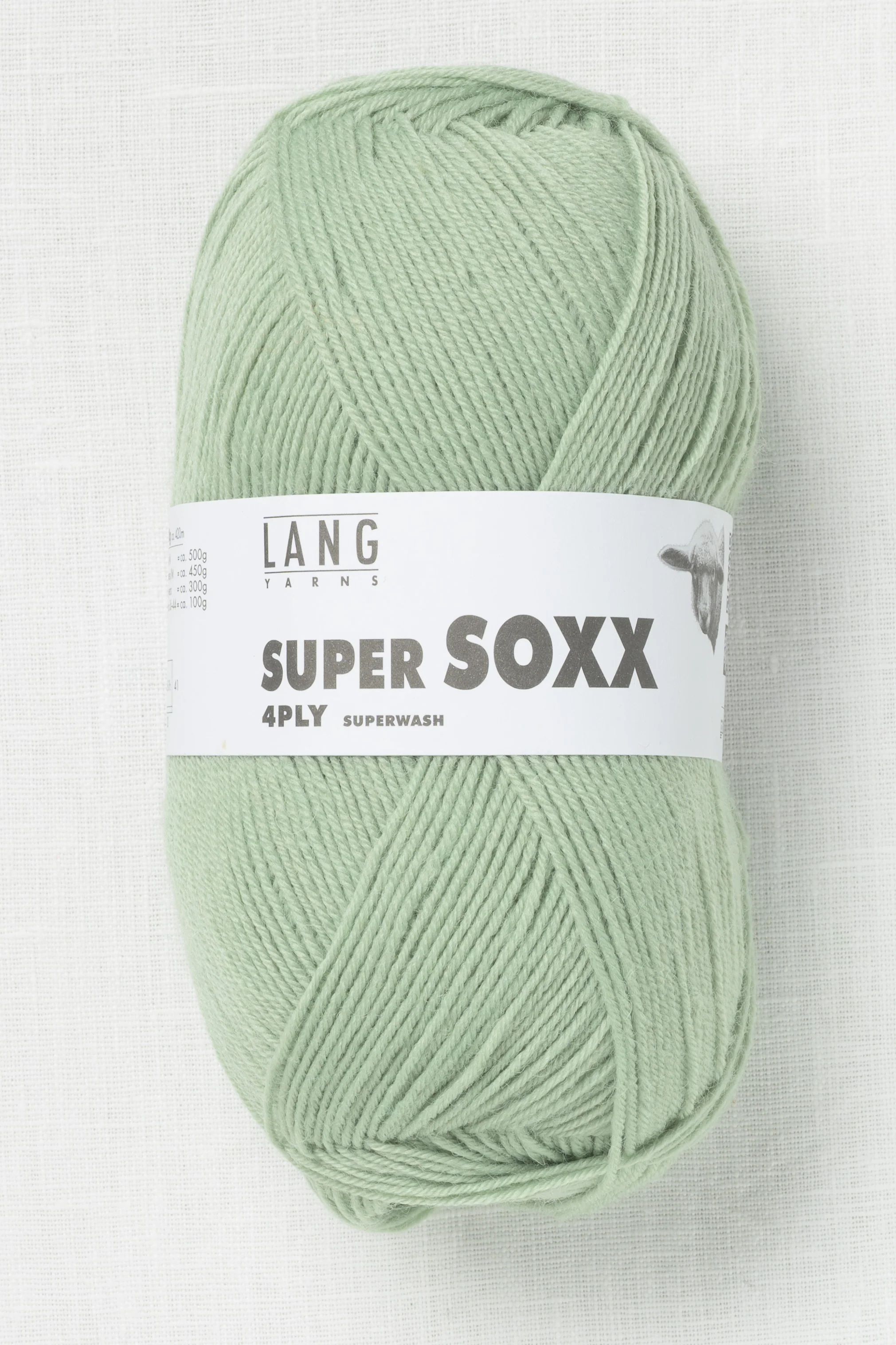Lang Yarns Super Soxx 4Ply 92 Sage