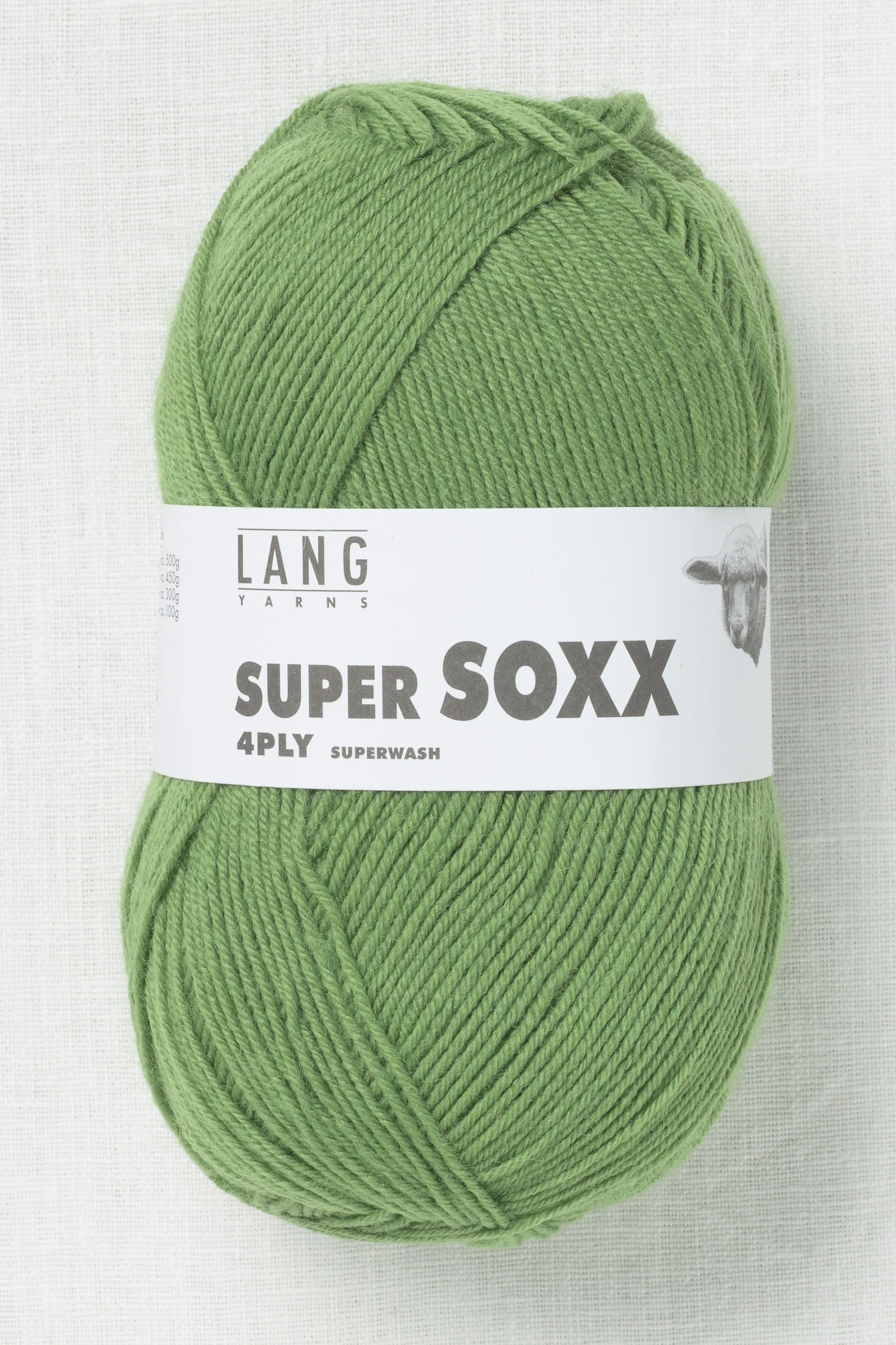 Lang Yarns Super Soxx 4Ply 98 Olive