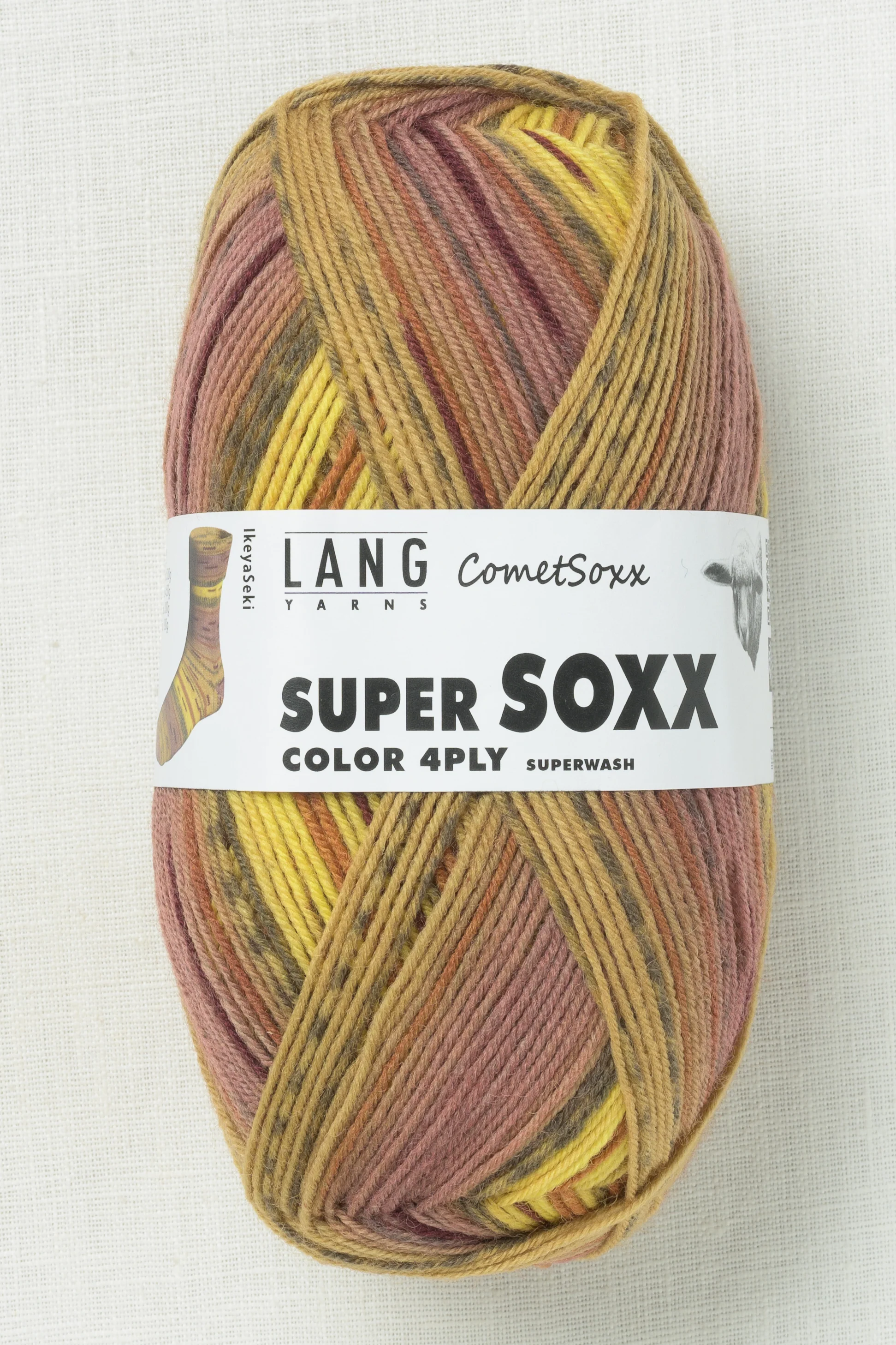 Lang Yarns Super Soxx Color 496 Ikeya Seki (Limited Edition)