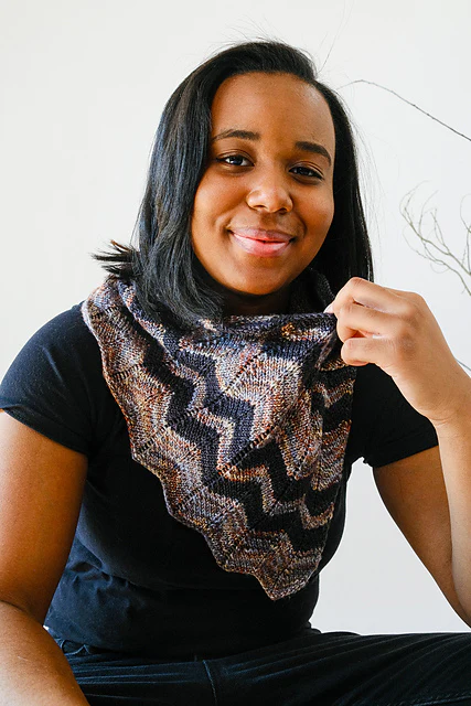 Lantern Light Shawl by Beach House Knits - Image 6