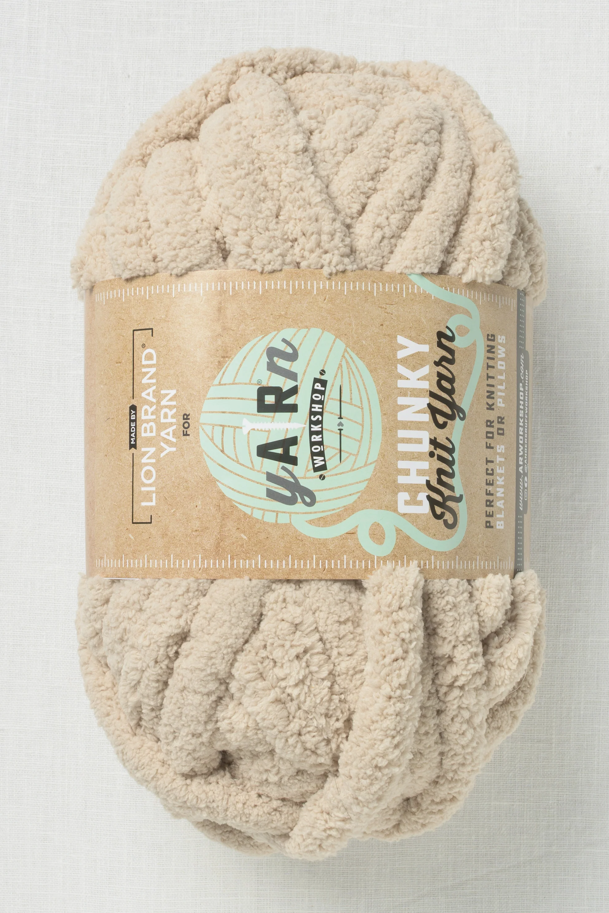 Lion Brand AR Workshop Chunky Knit 123AQ Linen