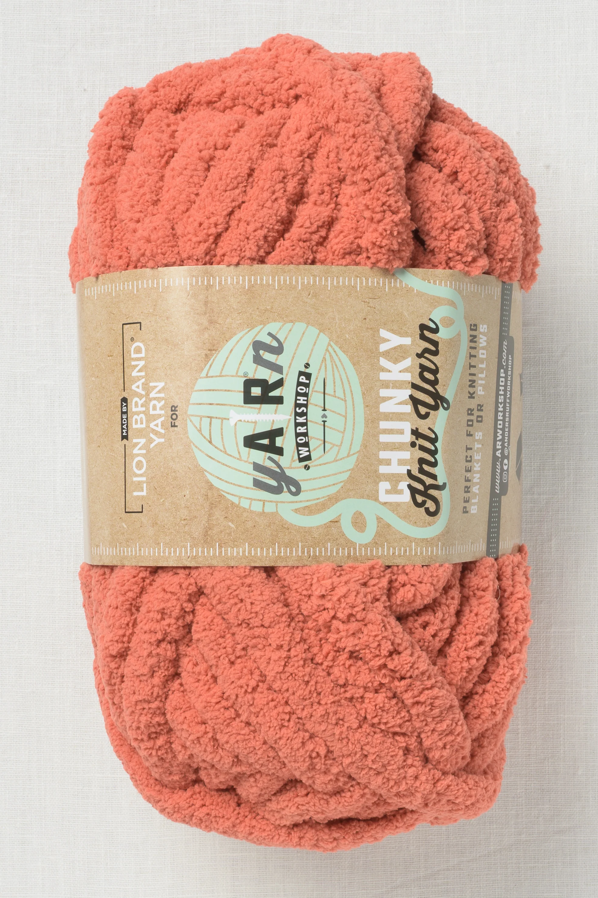 Lion Brand AR Workshop Chunky Knit 132AK Squash