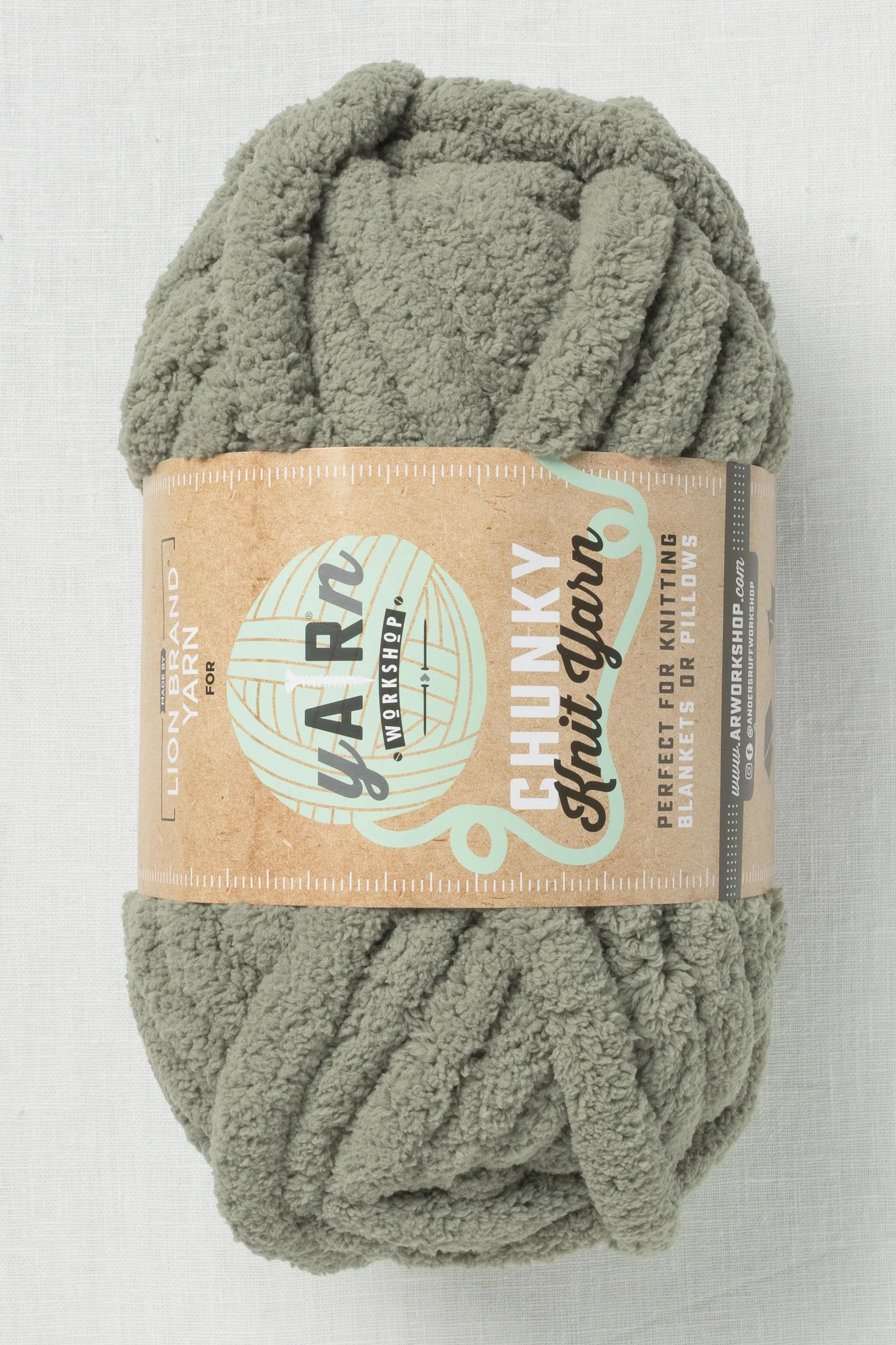 Lion Brand AR Workshop Chunky Knit 173AC Artichoke