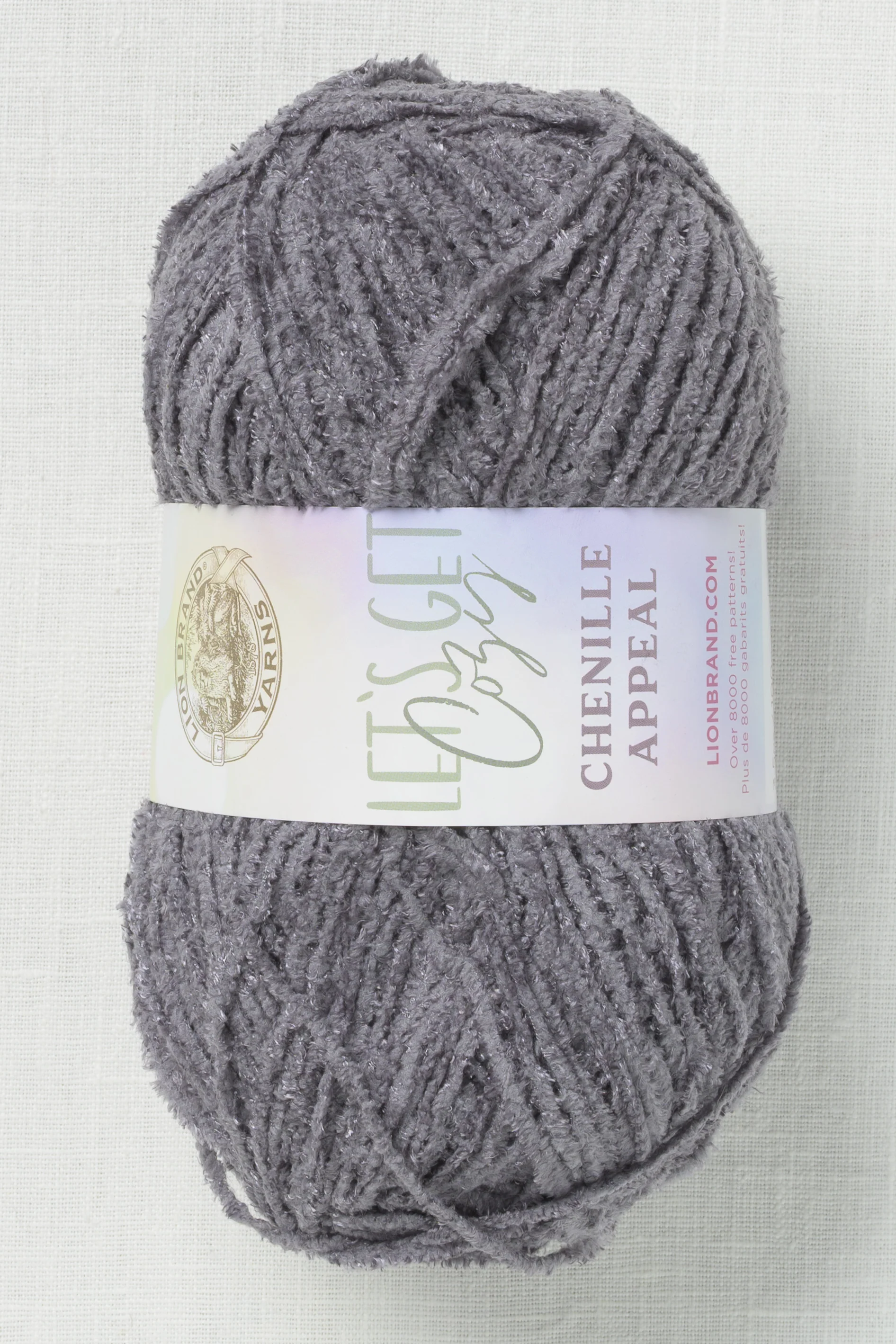 Lion Brand Chenille Appeal 150BB Storm Front