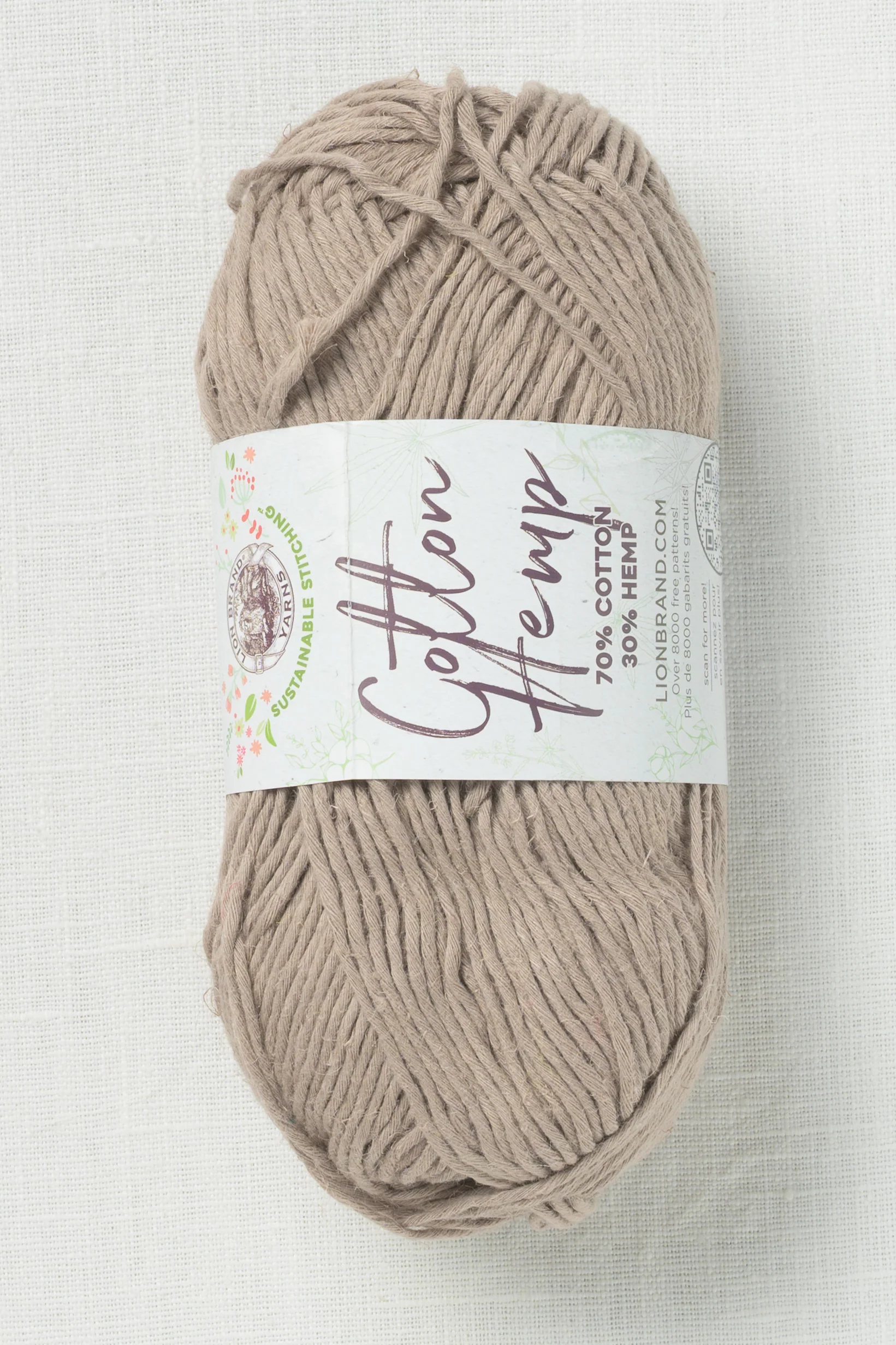 Lion Brand Cotton Hemp 123AD Mineral