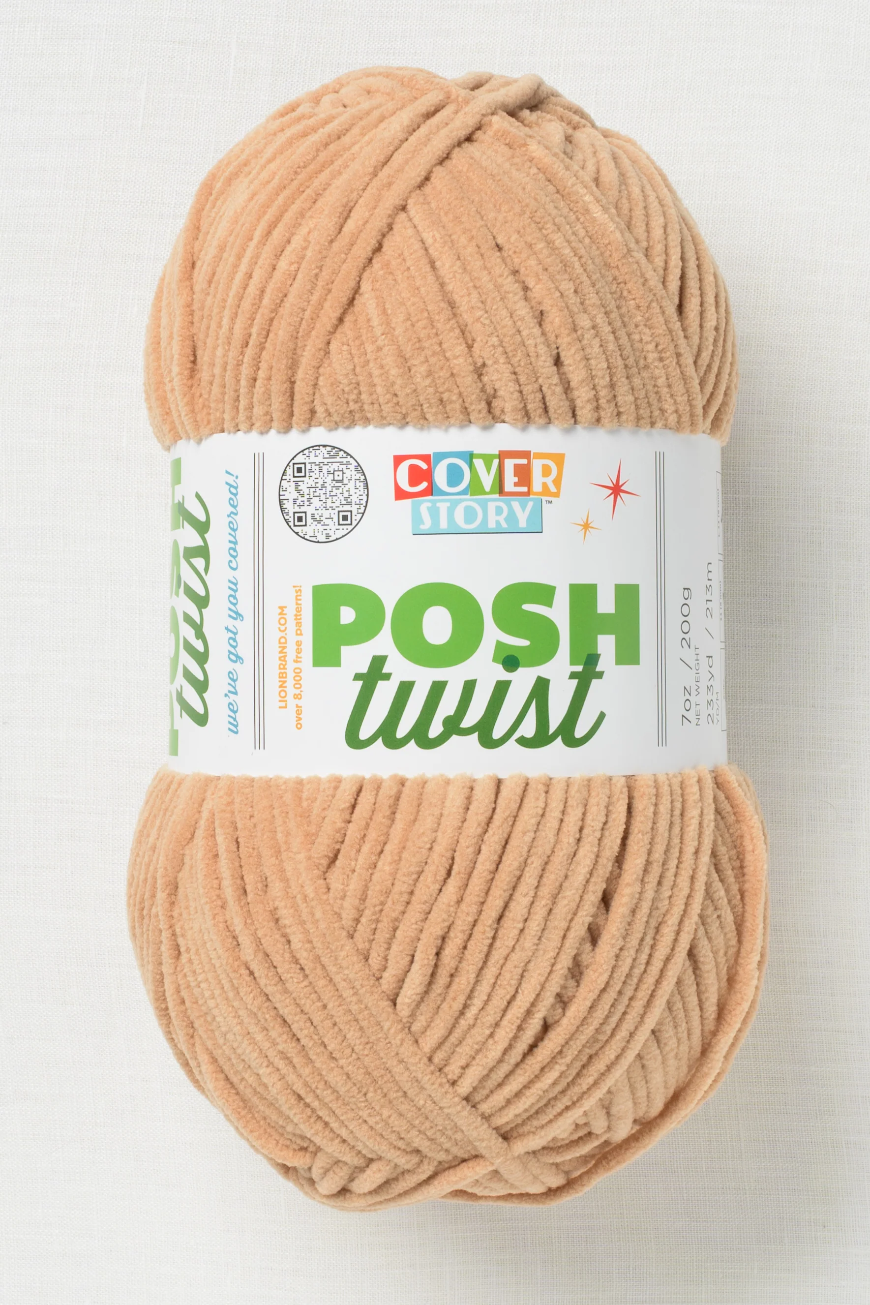 Lion Brand Cover Story Posh Twist 123BC Croissant