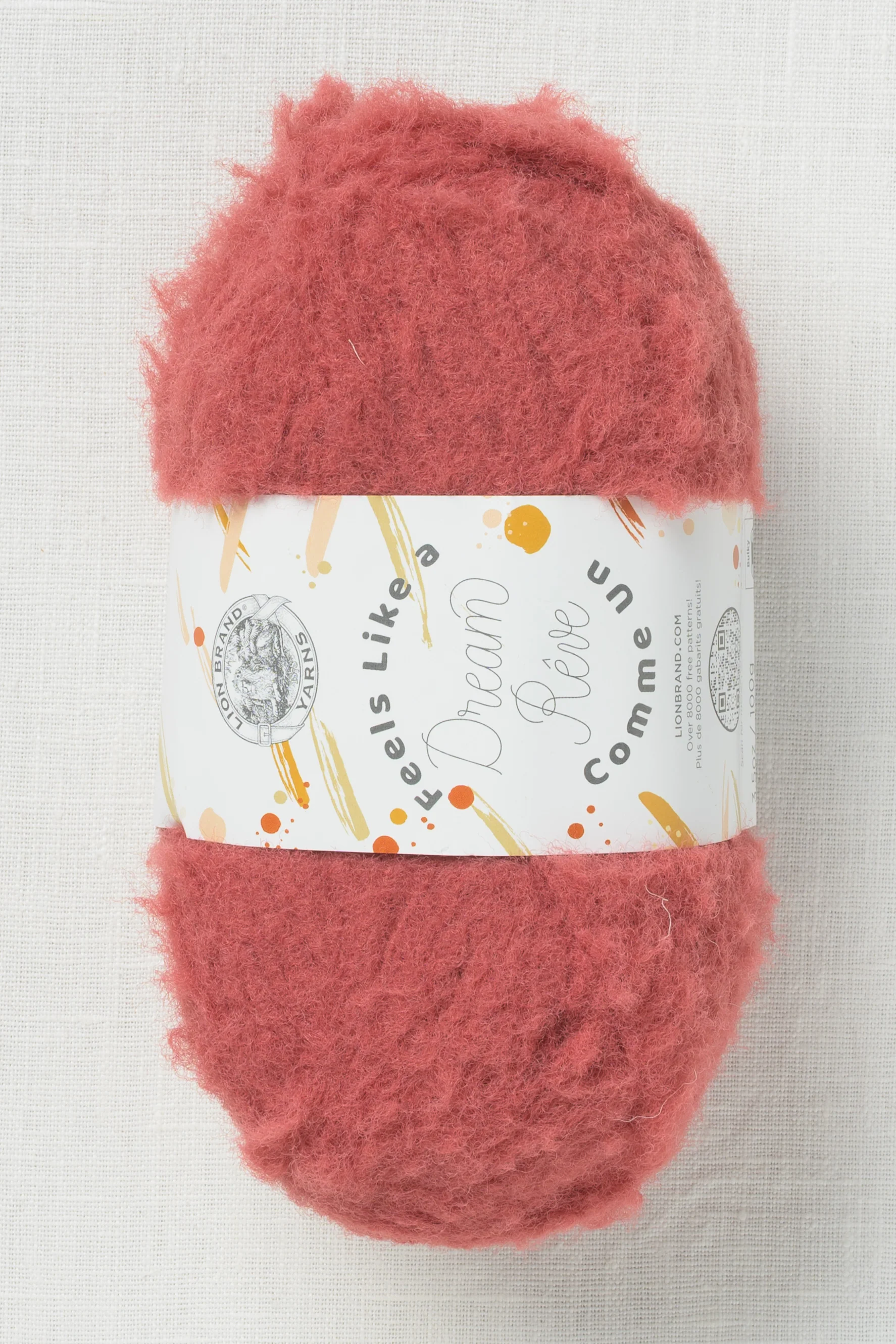 Lion Brand Feels Like a Dream 127P Cinnabar