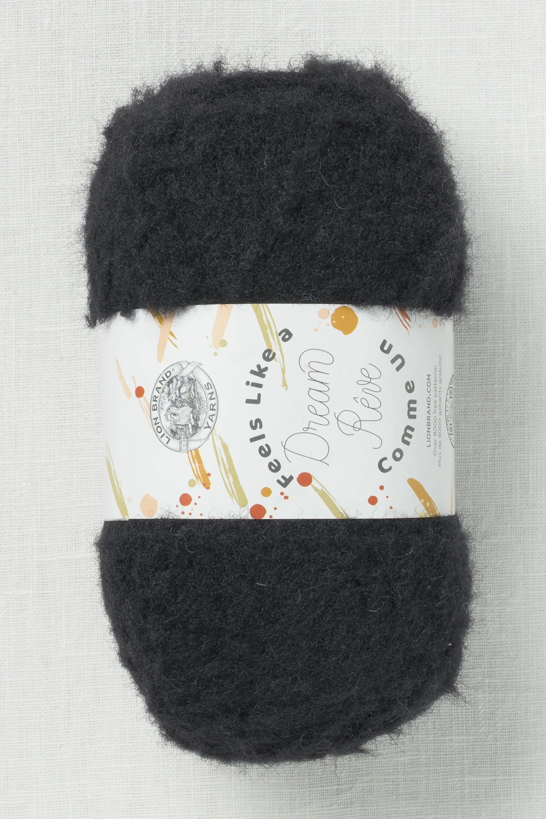 Lion Brand Feels Like a Dream 153AG Caviar