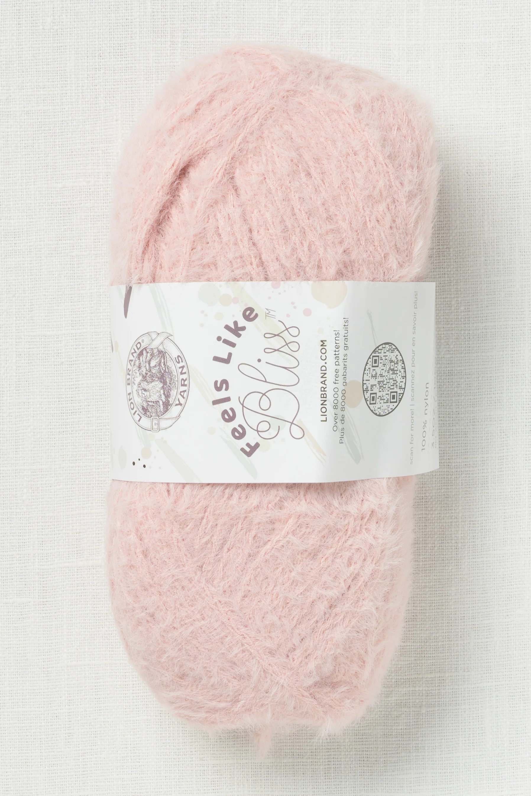 Lion Brand Feels Like Bliss 102E Blush
