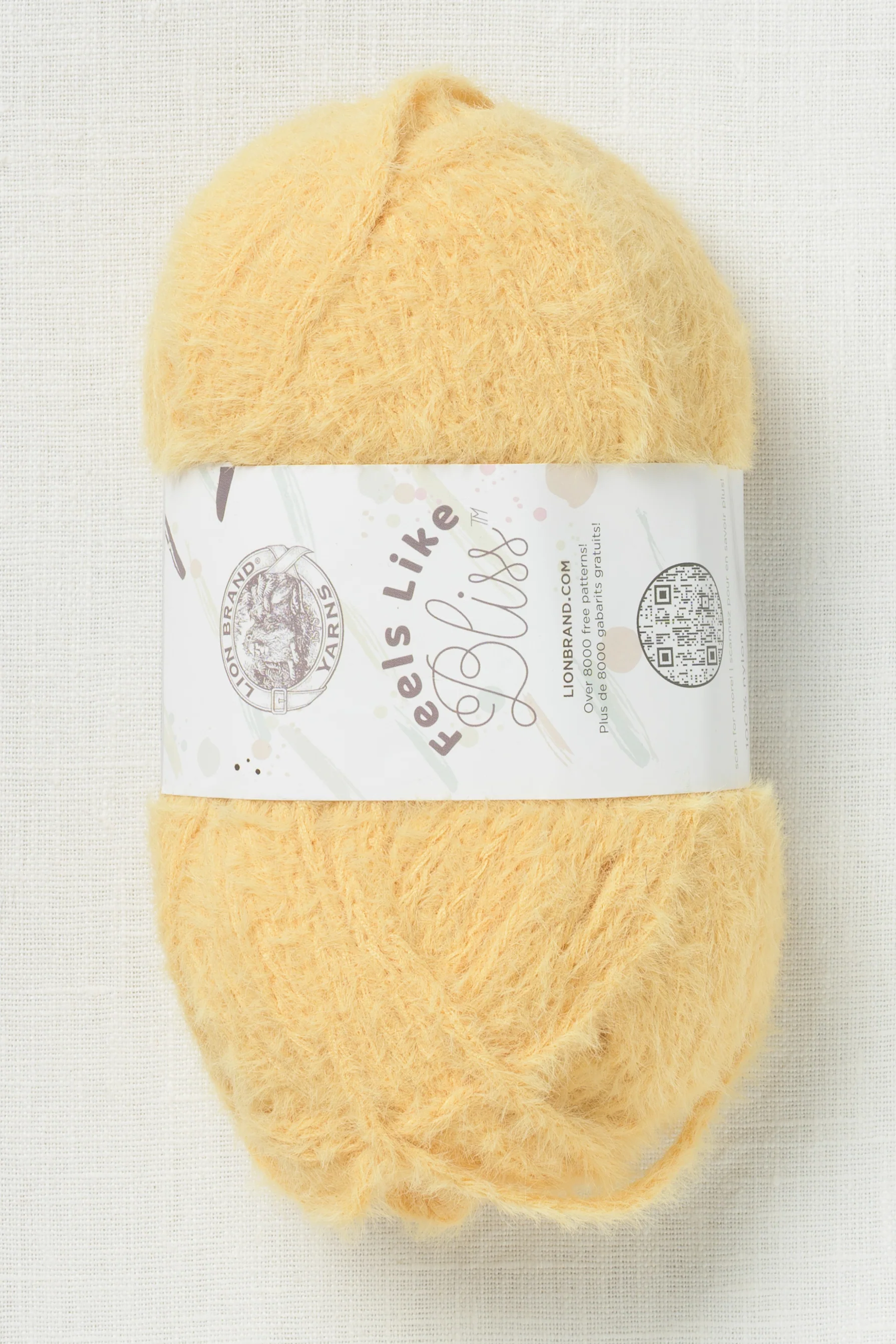 Lion Brand Feels Like Bliss 158B Buttercup