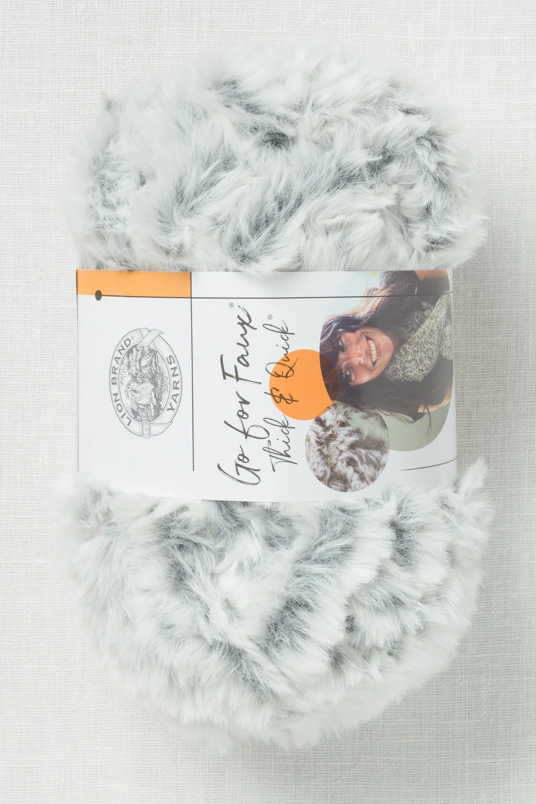 Lion Brand Go For Faux Thick & Quick 204AI Chinchilla