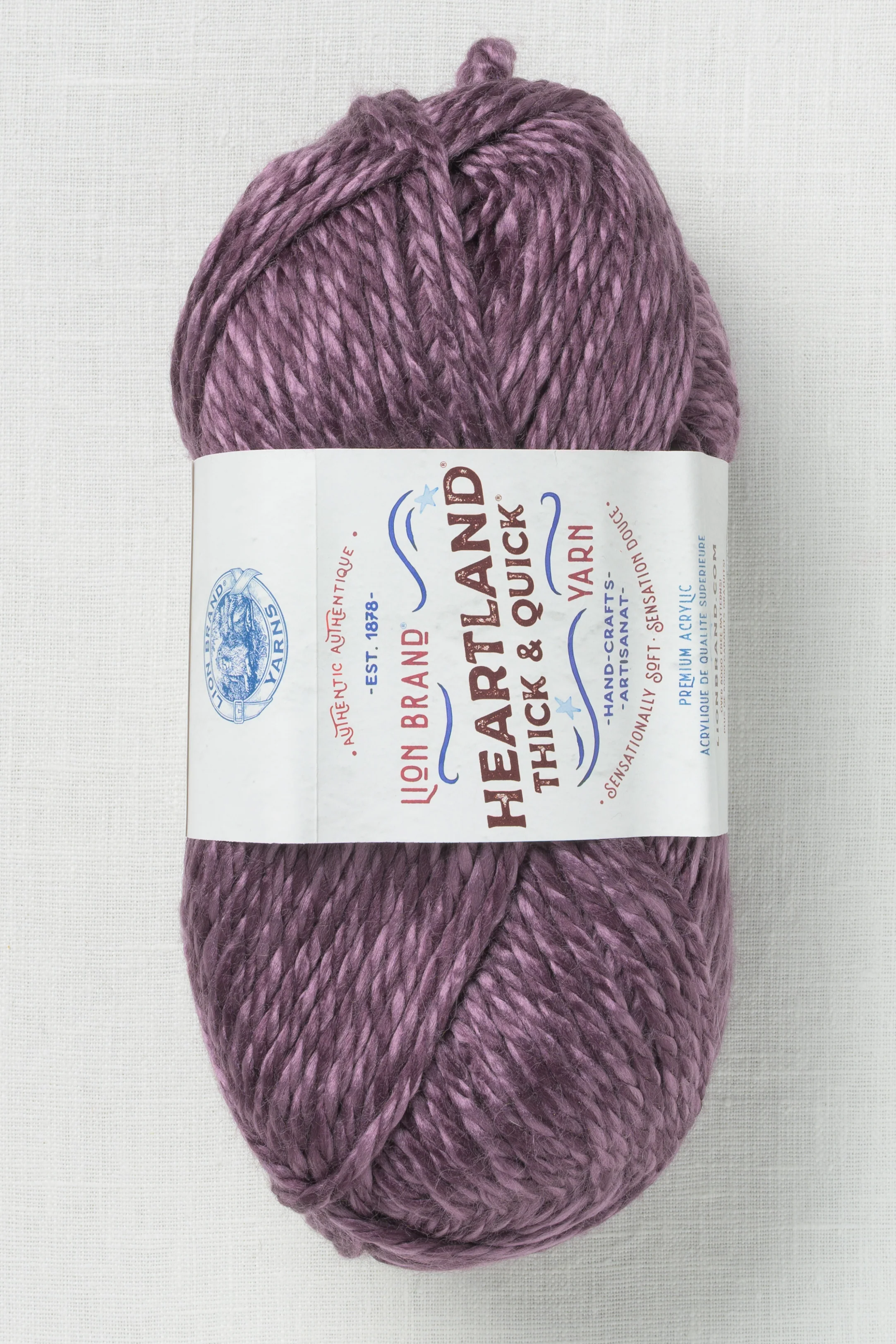 Lion Brand Heartland Thick & Quick 146AQ Pelham Bay