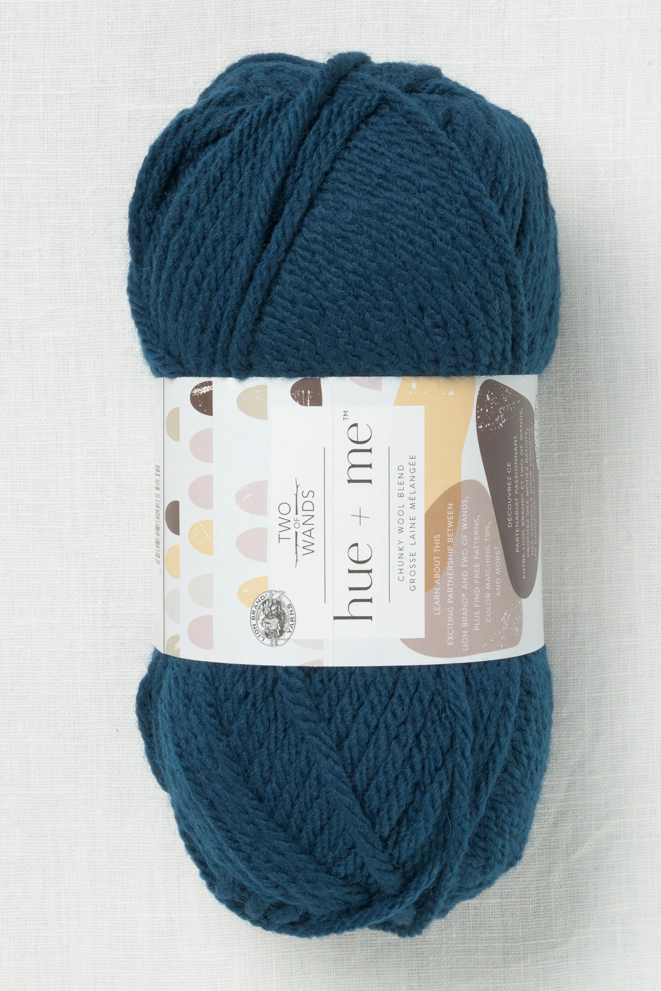 Lion Brand Hue + Me 107AC Deep Sea