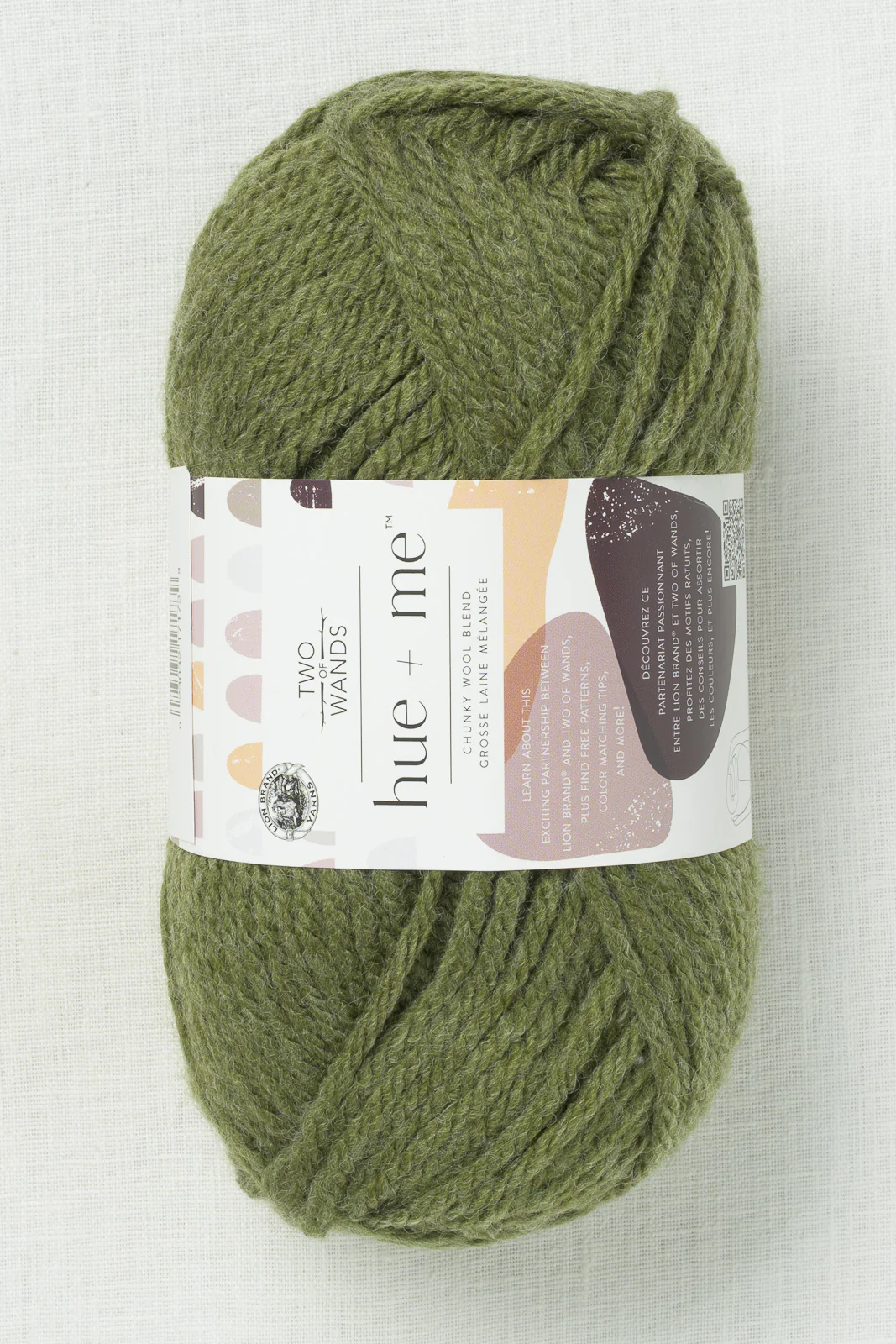 Lion Brand Hue + Me 176J Moss