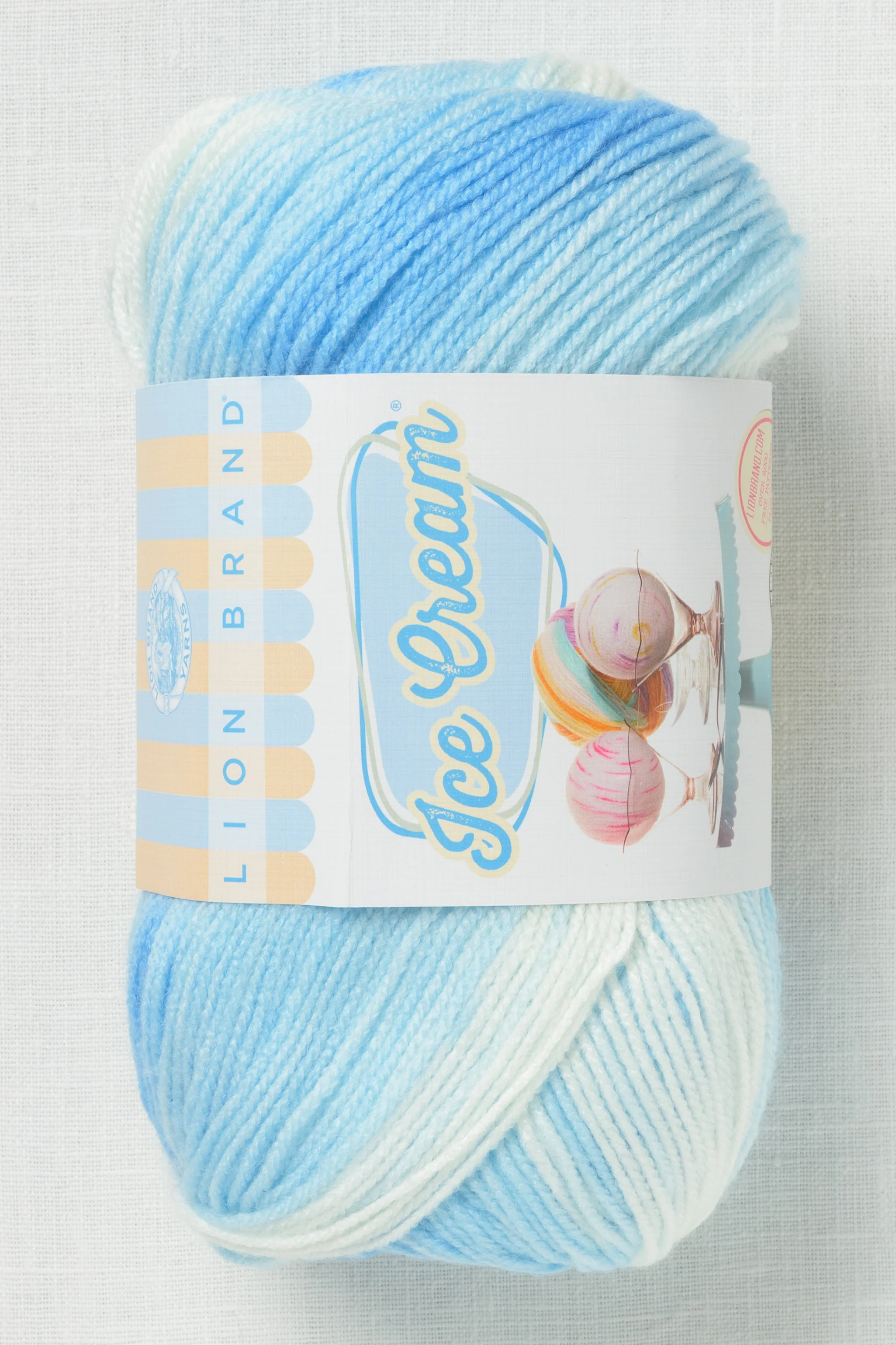 Lion Brand Ice Cream 203AU Blueberry