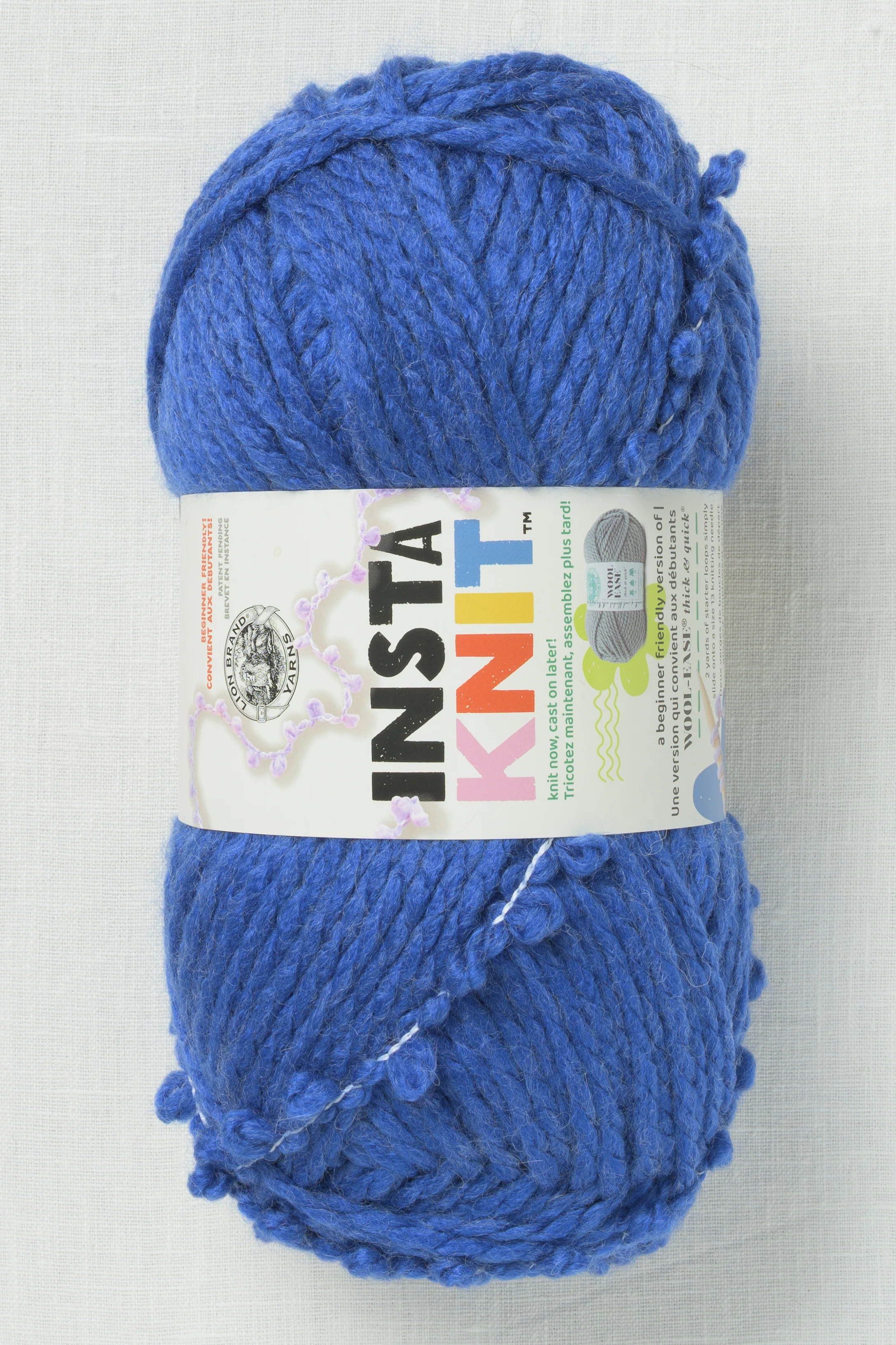 Lion Brand InstaKnit 108AH Goody Blue Shoes