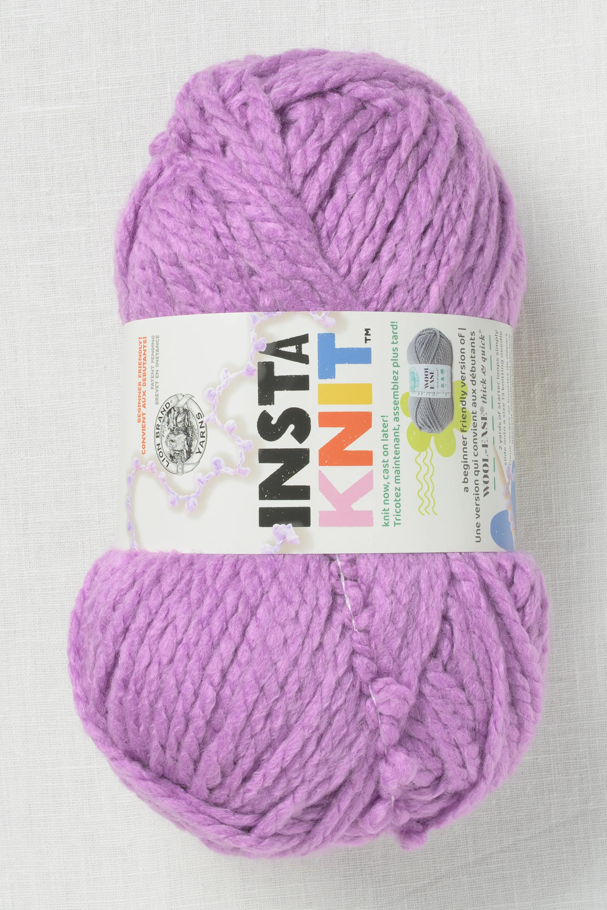 Lion Brand InstaKnit 143AE VioLet it Go